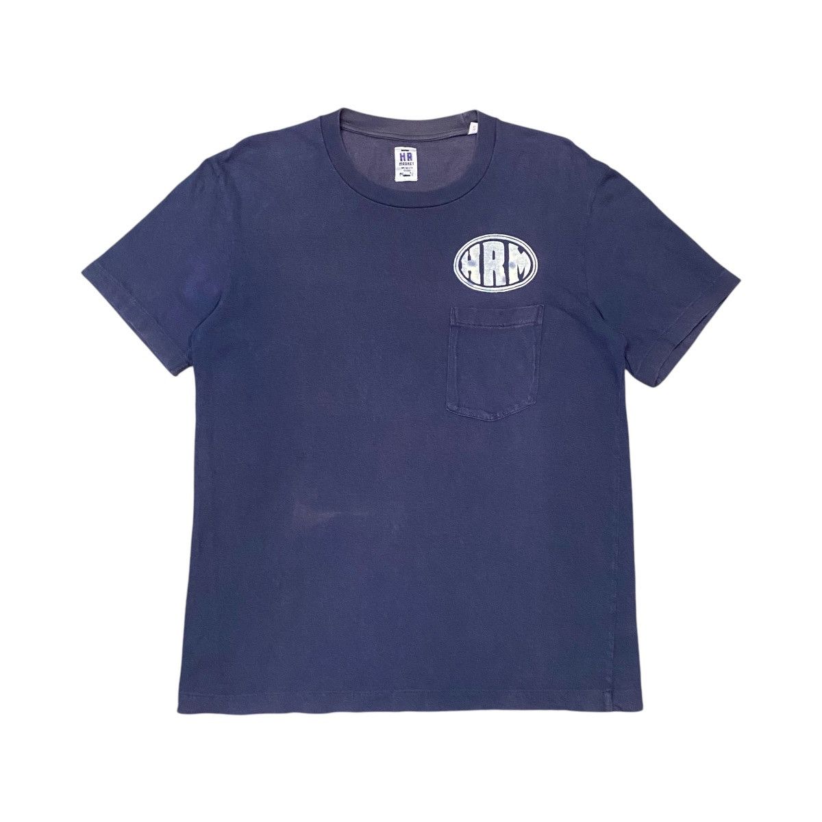 Blue Blue Japan RARE! VINTAGE HR MARKET SELVEDGE POCKET TEE JAPAN SHIRT Size US S / EU 44-46 / 1 - 2 Thumbnail