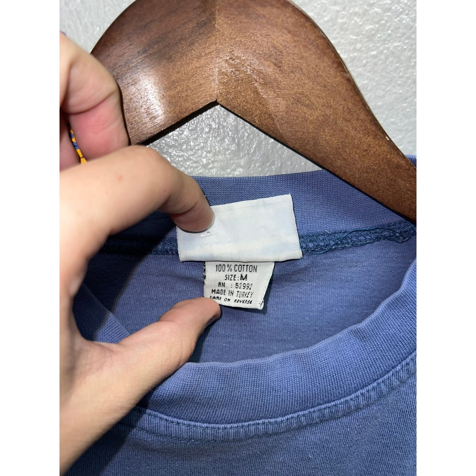 Jordache Vintage Jordache Jeanswear Shirt Orignal Blue Logo Tee 90s M Size US M / EU 48-50 / 2 - 5 Thumbnail