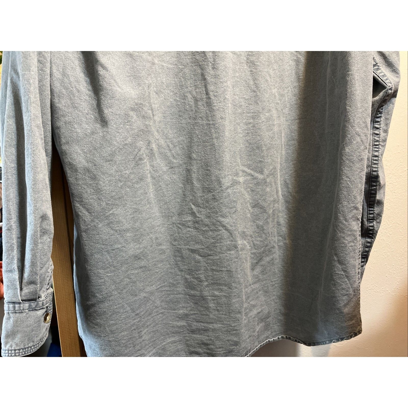 Redhead Redhead VTG Shirt Men’s L Blue Canvas Long Sleeve Button Size US L / EU 52-54 / 3 - 10 Thumbnail