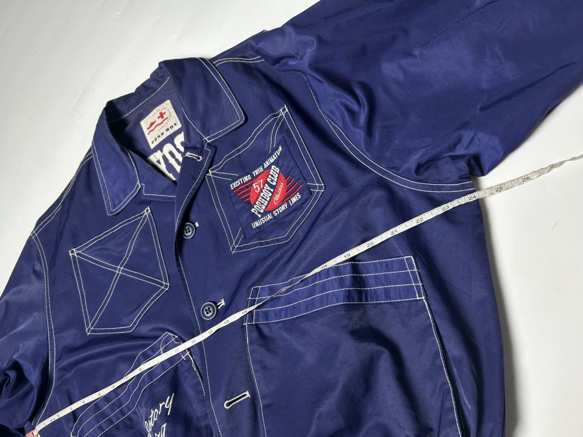 Japanese Brand POSH BOY BUTTON UP JACKET Size US M / EU 48-50 / 2 - 7 Thumbnail
