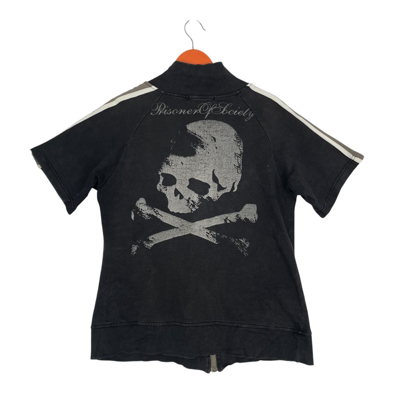 In The Attic Vintage In The Attic Gothic Skull Fullzipper Sweatshirt Size US L / EU 52-54 / 3 - 2 Thumbnail
