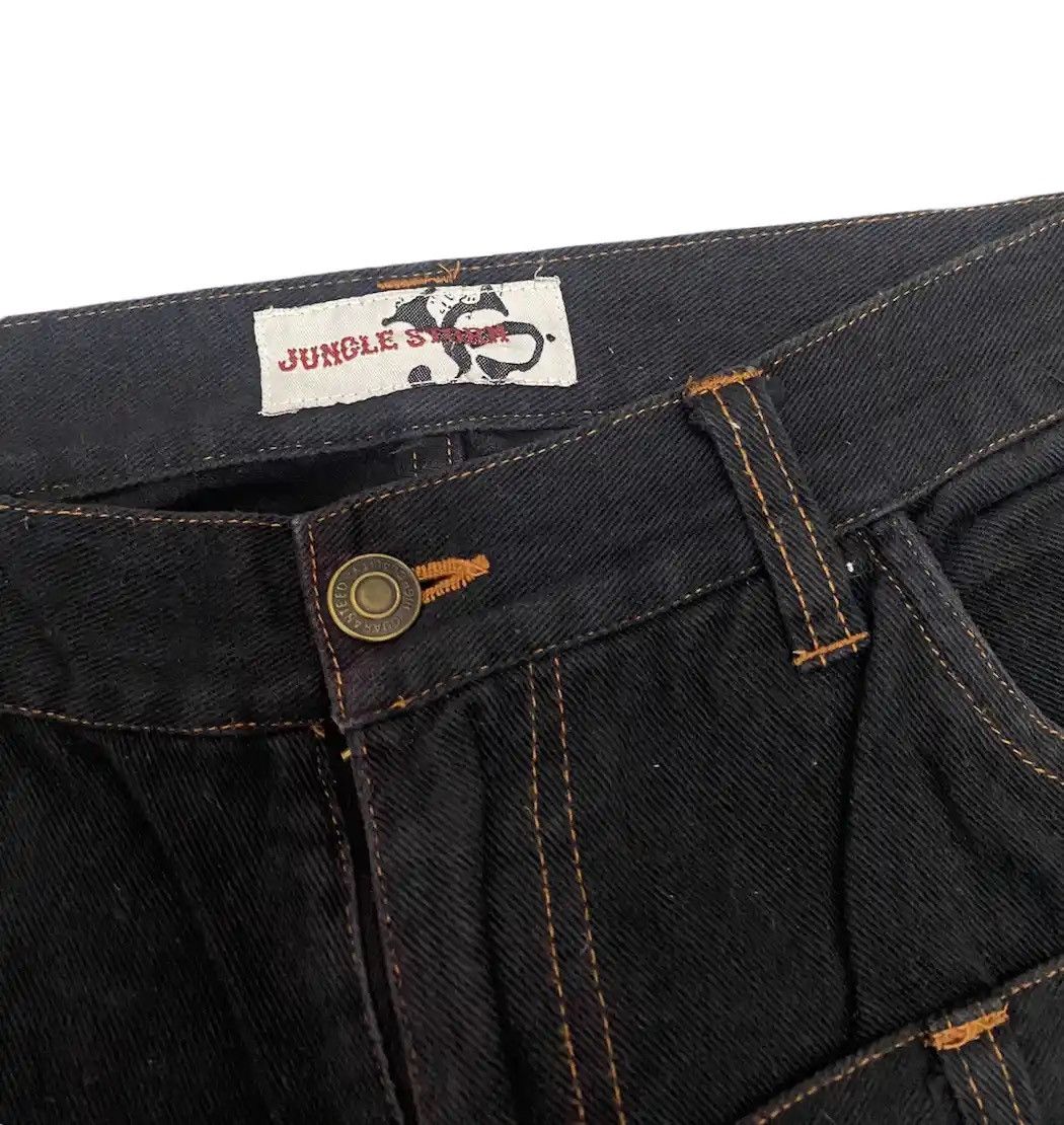 Hysteric Glamour × If Six Was Nine JUNGLE STORM JAPAN DOUBLE WAIST ZIPPER POCKET BONDAGE JEANS Size US 32 / EU 48 - 9 Thumbnail