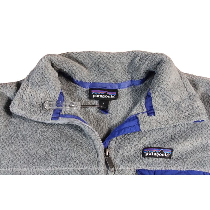 Patagonia Patagonia Women Fleece Full Zip Jacket Snap Pocket Long Slee