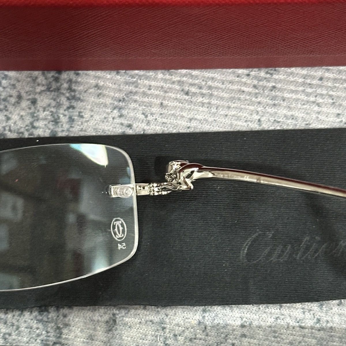 Cartier CARTIER CT0281O 002 EYEGLASSES Size ONE SIZE - 10 Thumbnail