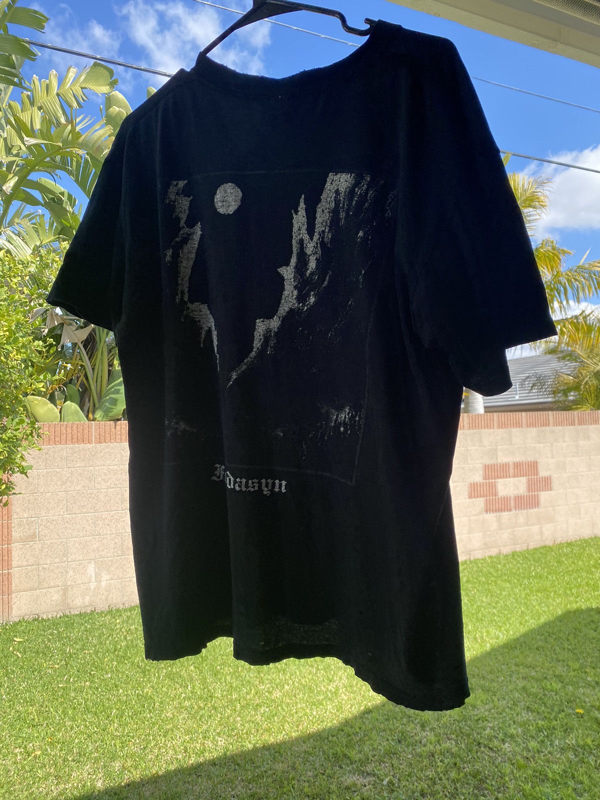 Band Tees Dark Throne Vintage Thrashed Band Metal Dark Death Rock Size US L / EU 52-54 / 3 - 4 Thumbnail