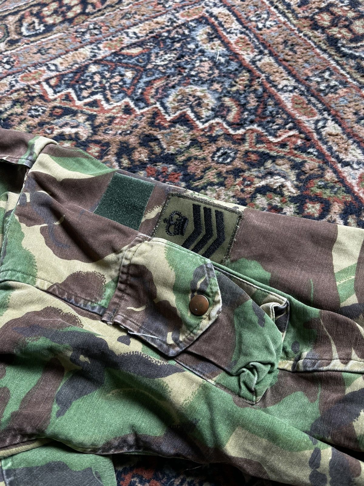 Vintage Vintage Parachutist Smock Jacket Military Size US L / EU 52-54 / 3 - 4 Thumbnail