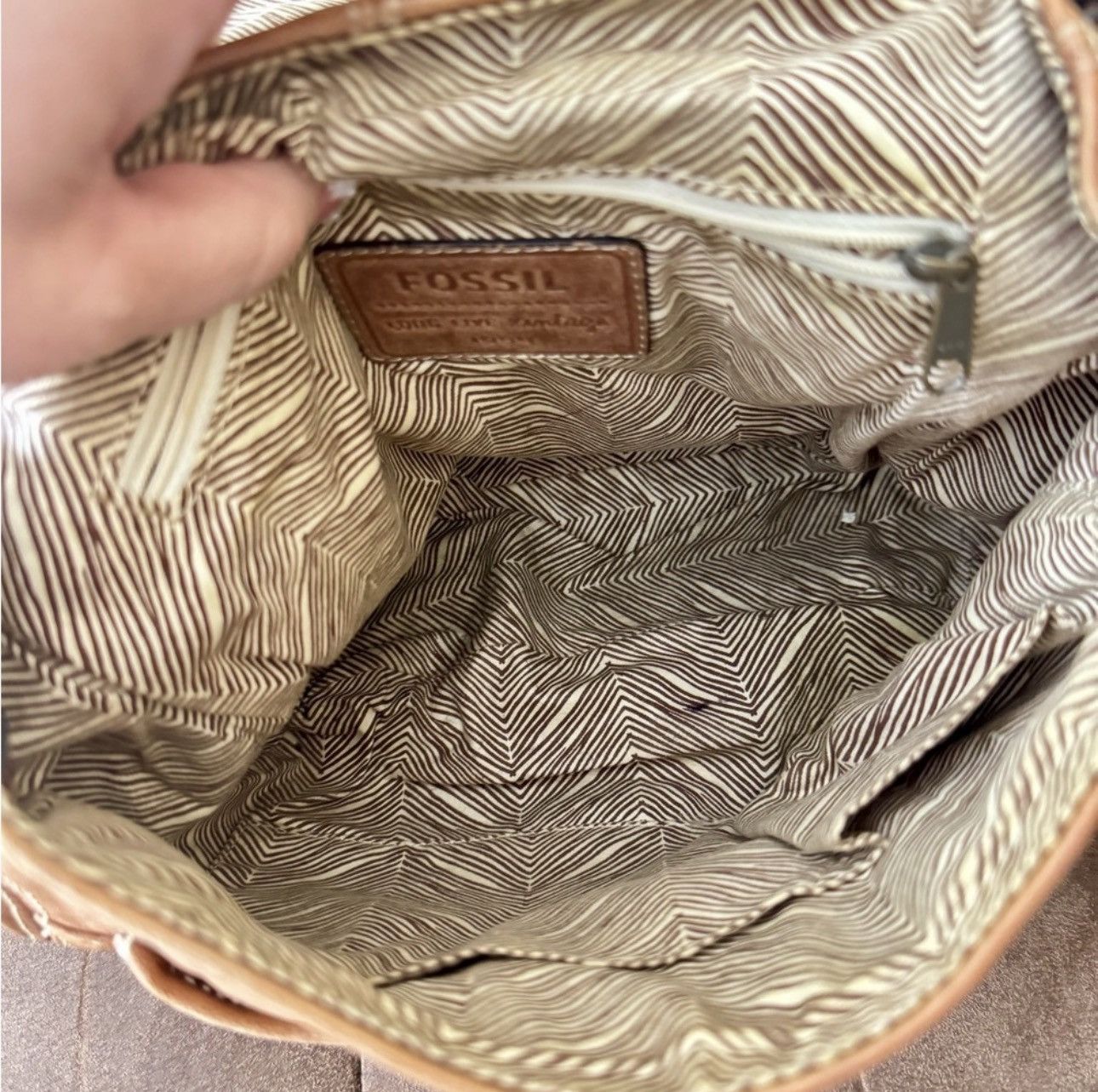 Fossil Fossil Crossbody Leather Boho Bag Size ONE SIZE - 7 Thumbnail