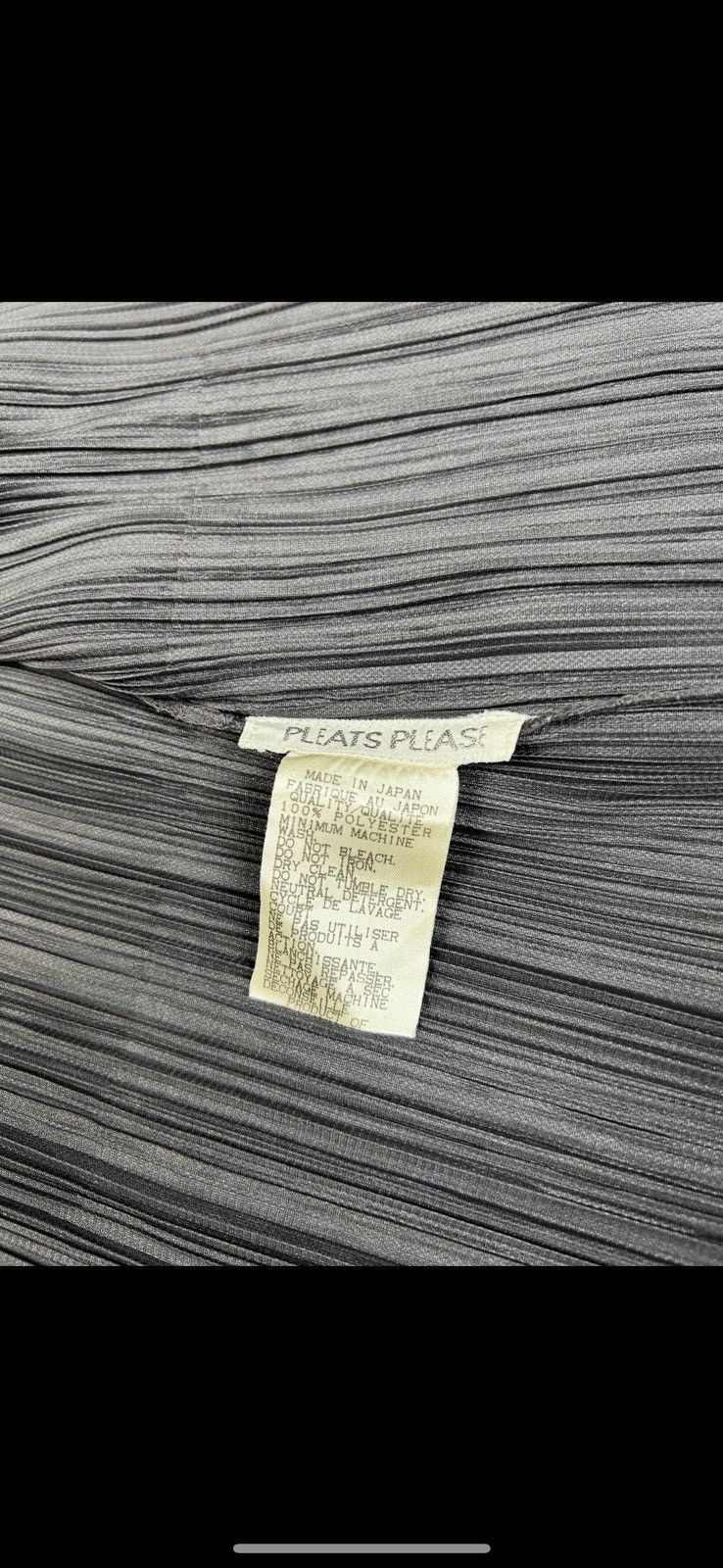 Pleats Please Issey Miyake Grey Issey Miyake Pleats Please Cardigan Size ONE SIZE - 9 Thumbnail