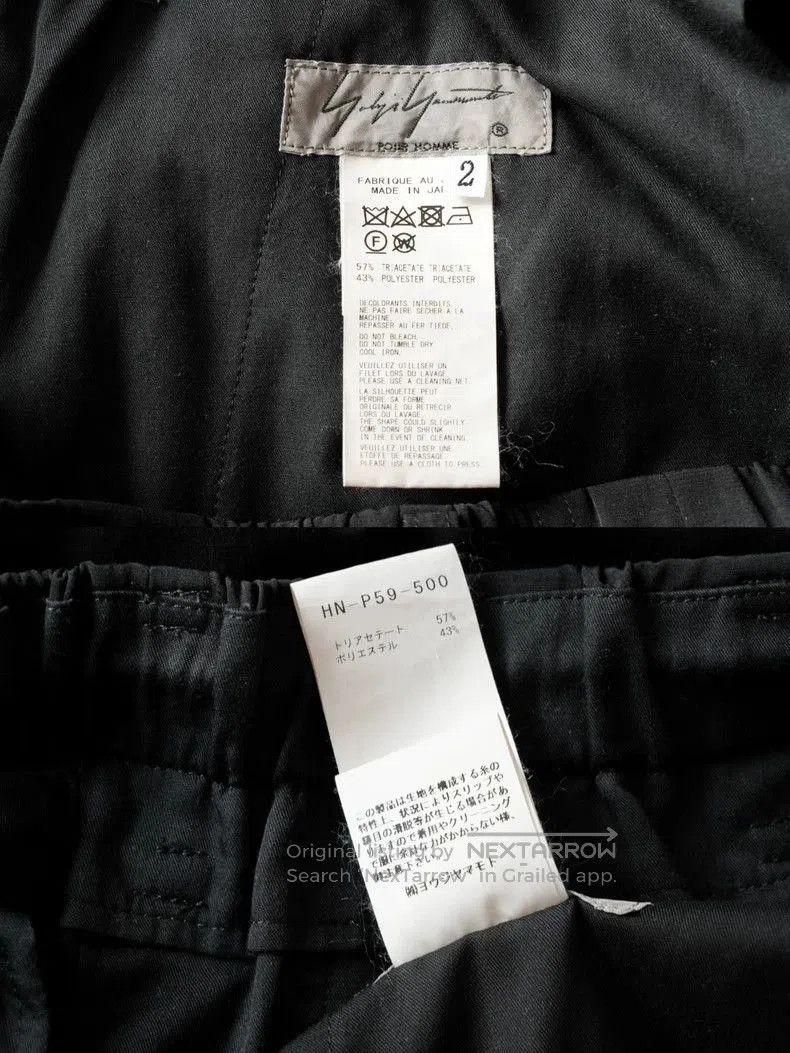 Yohji Yamamoto Yohji Yamamoto Black Pleated Shorts Skirt. Size US 30 / EU 46 - 5 Thumbnail