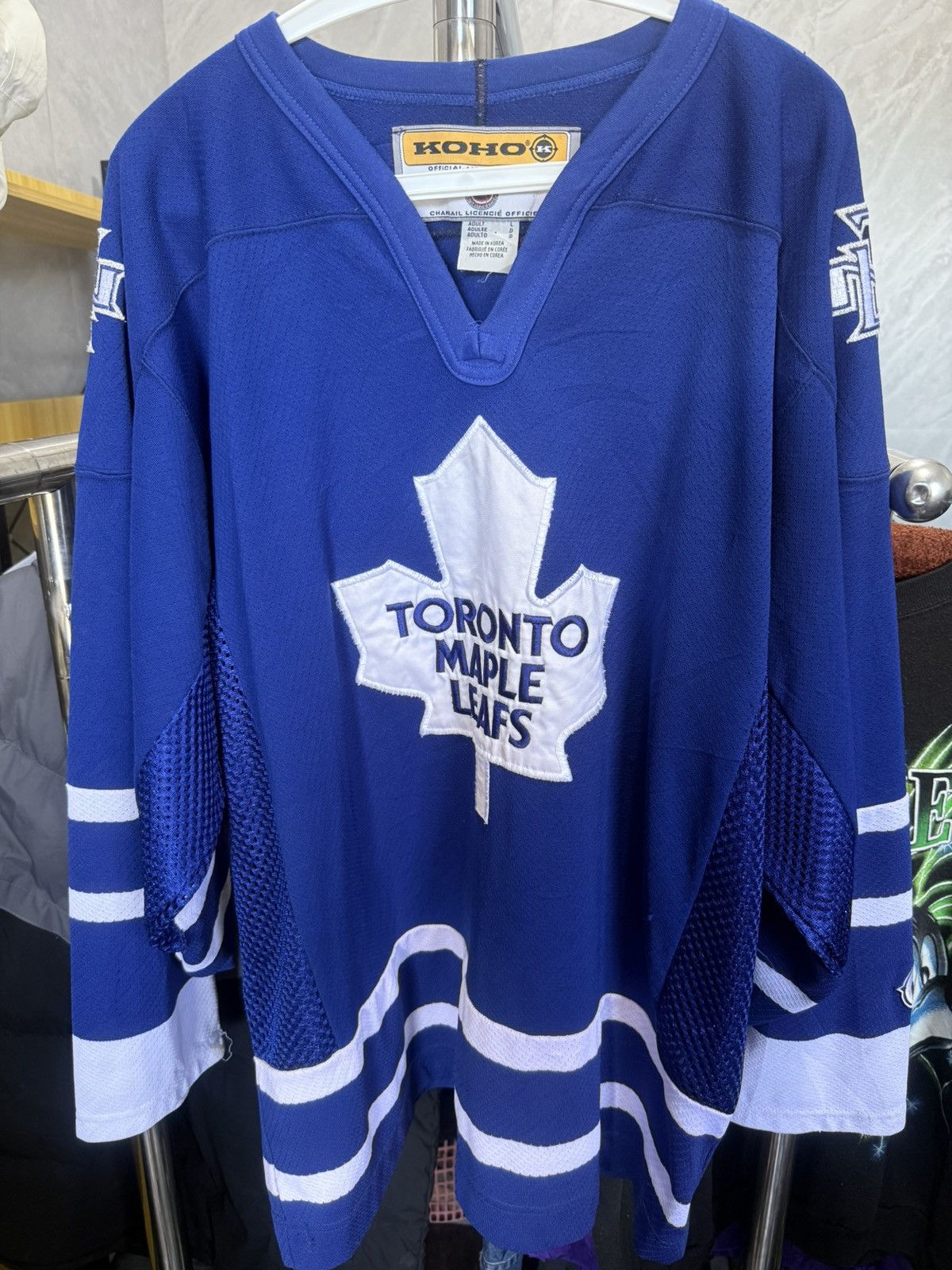 Koho VINTAGE 90s' TORONTO MAPLE LEAFS NHL SIZE L JERSEY BY KOHO Size US L / EU 52-54 / 3 - 1 Thumbnail