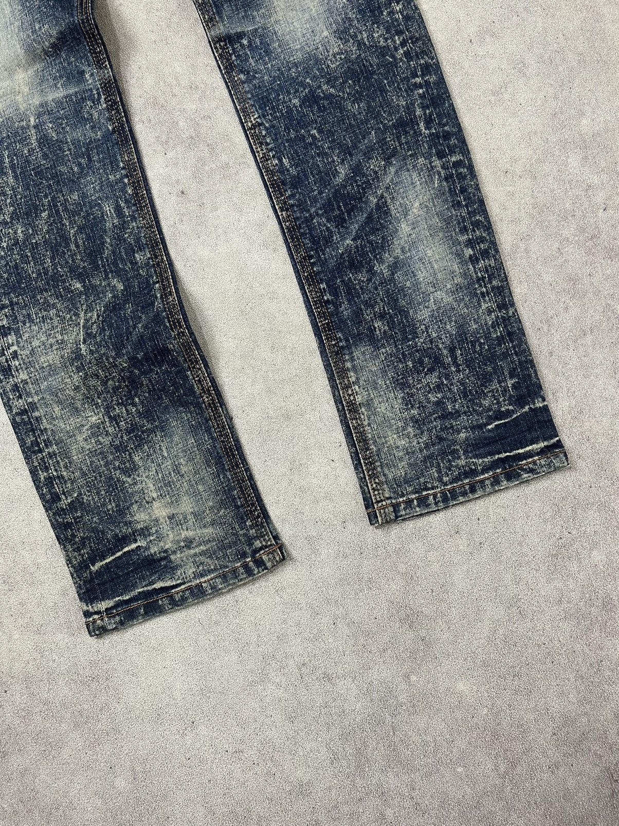 Hysteric Glamour JAMBANGEE straight fit faded acid jeans Size US 33 - 3 Thumbnail