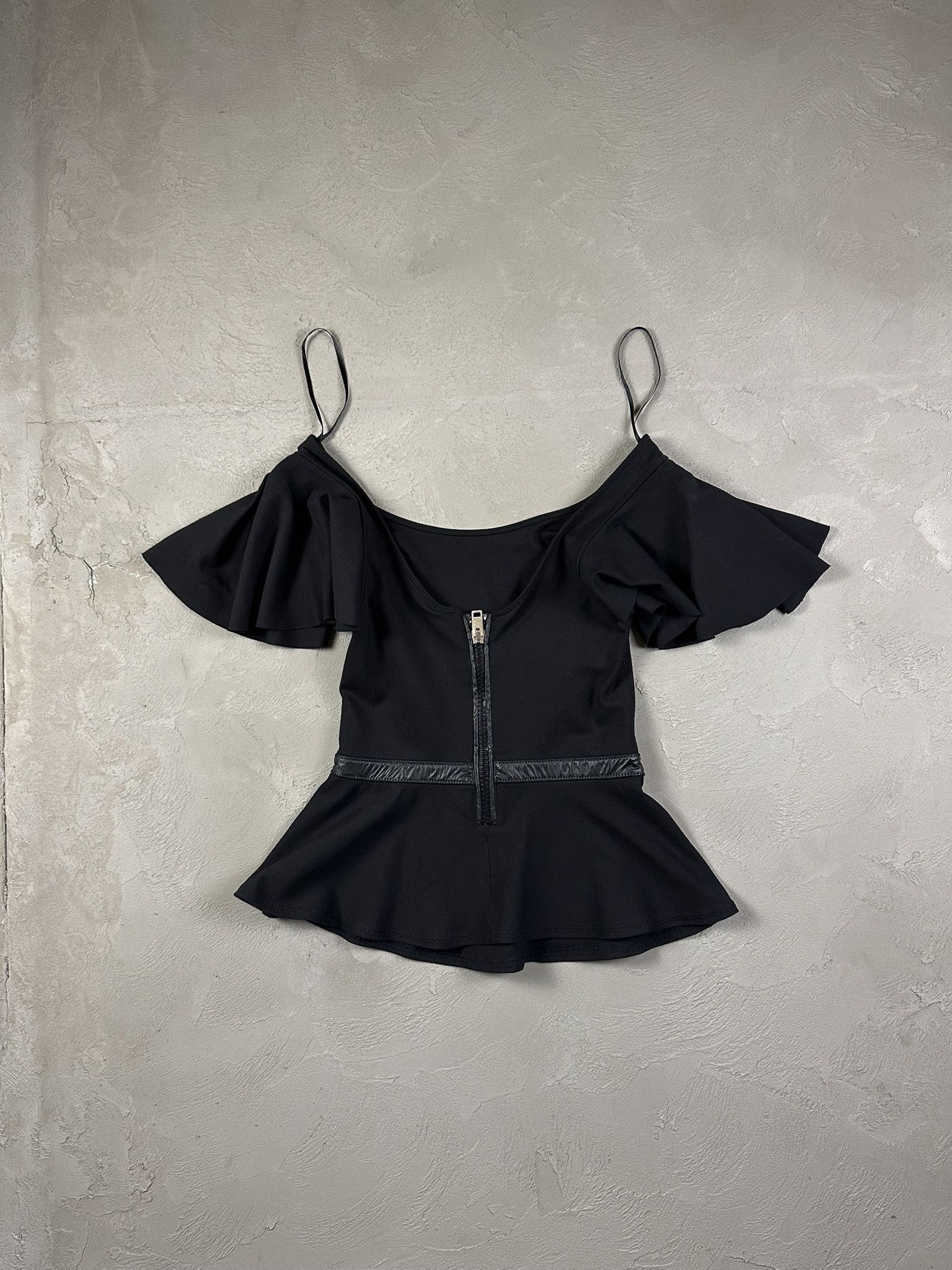 Diesel Vintage Y2k Diesel Avant Garde Blouse 2000s Size M / US 6-8 / IT 42-44 - 1 Thumbnail