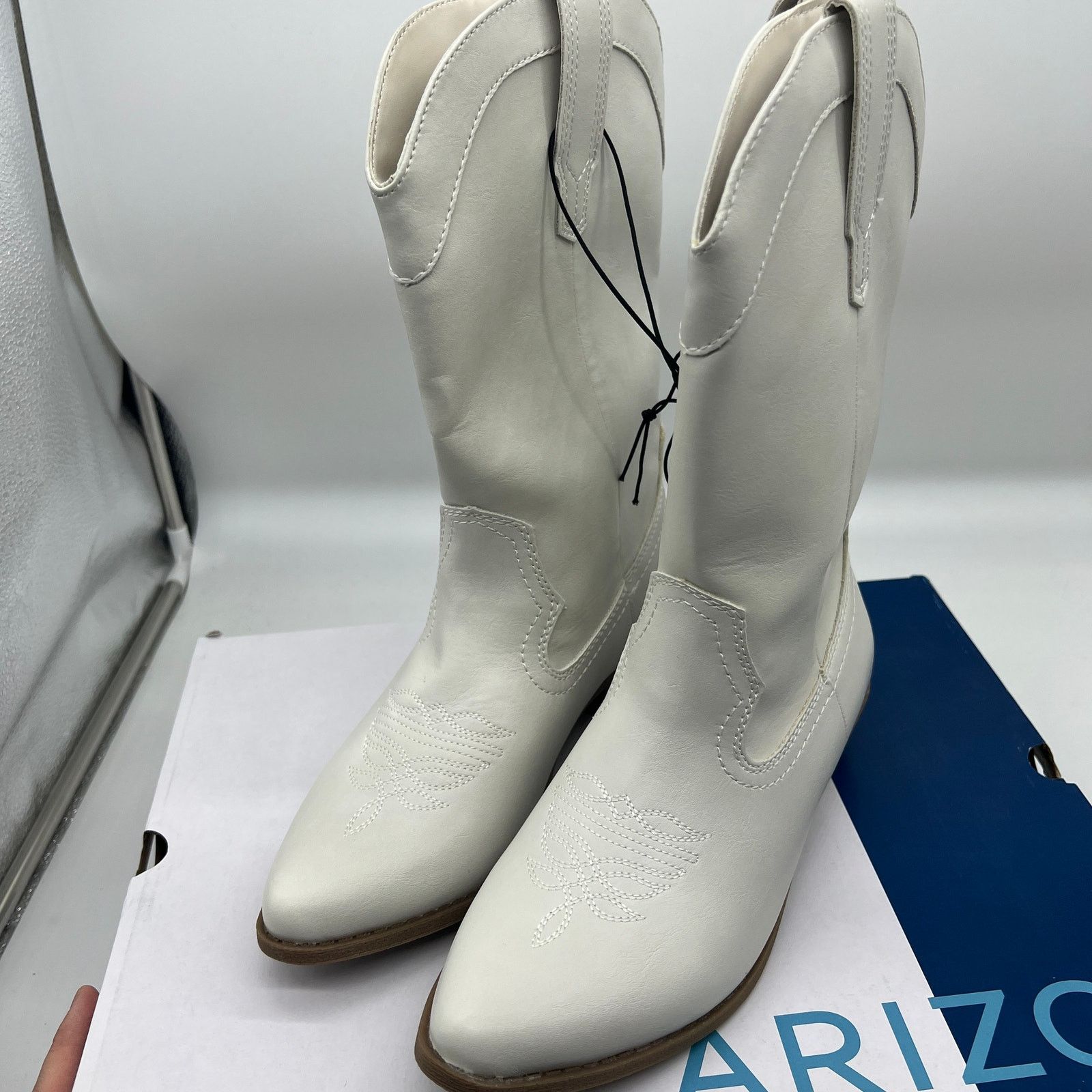 Other Arizona Jean Co Womens Western Heel Bootie Size US 7.5 / IT 37.5 - 1 Thumbnail