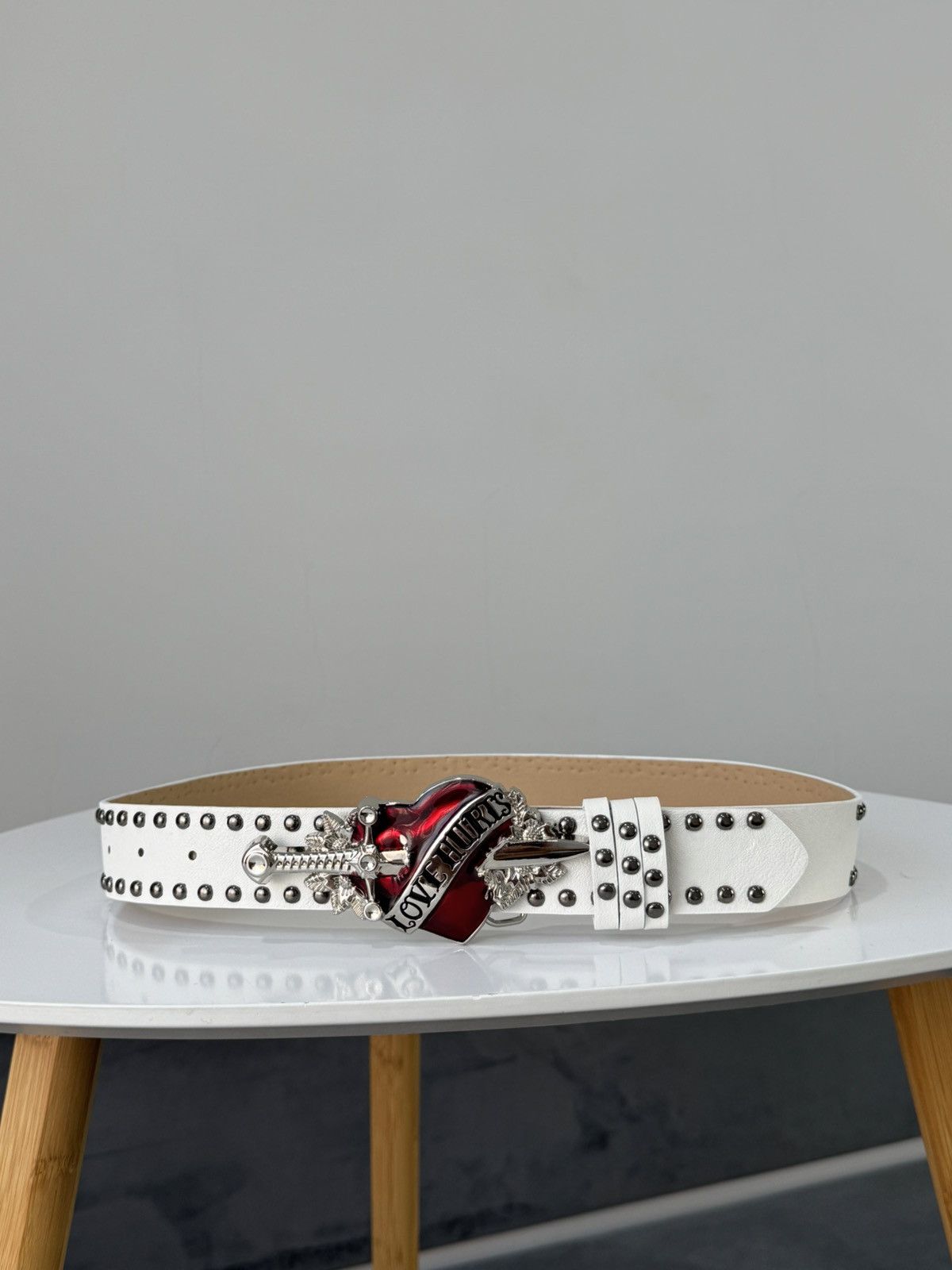 Love Arrow Heart Y2K Glamour Belt