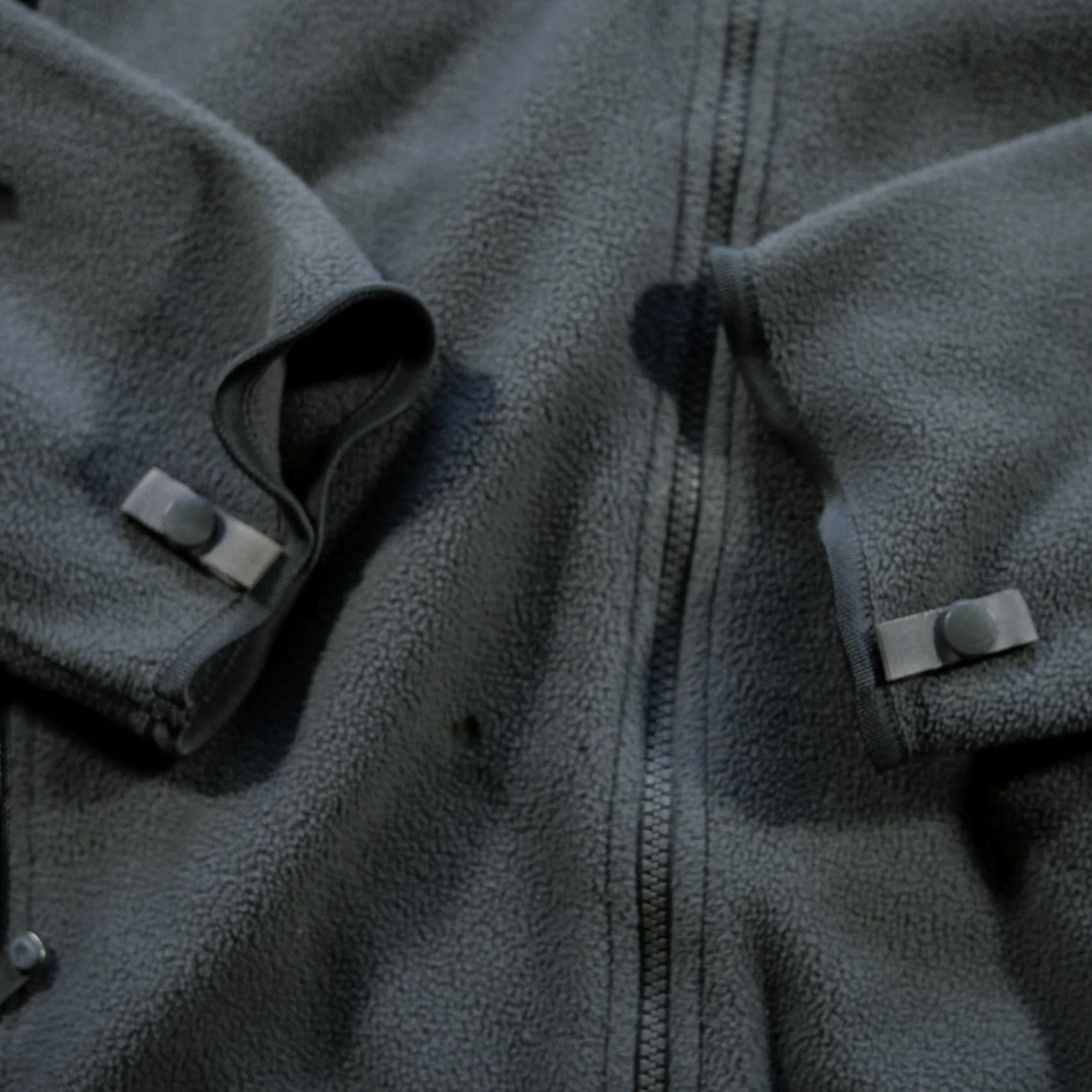 The North Face The North Face Jacket Mens XL Gray Black Polartec Fleece Outdoor Windbreaker Zip Full Pockets Denali Classic Outdoor Mens Size US XL / EU 56 / 4 - 5 Thumbnail