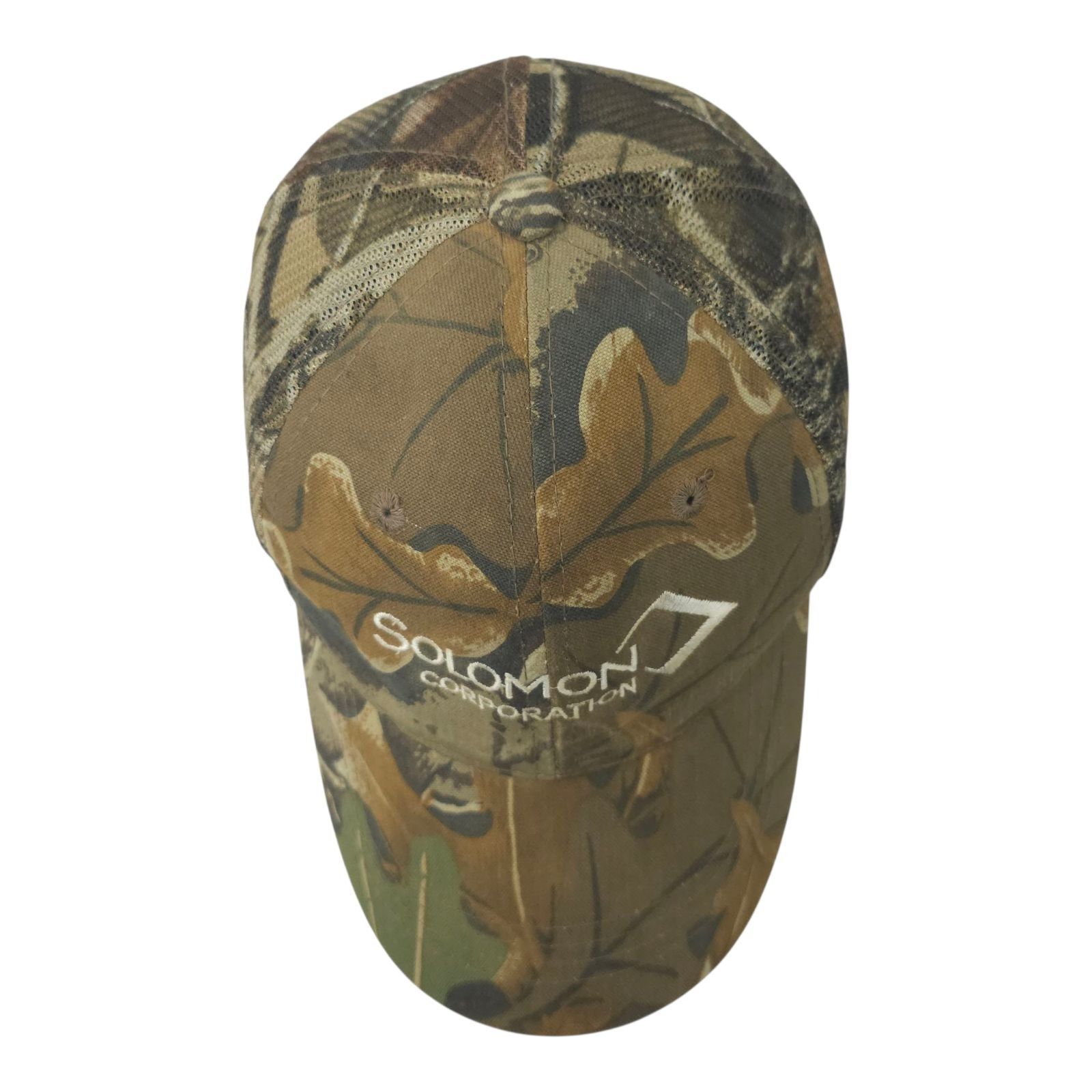 Other Solomon Corporation Mesh Camo Strapback Cap Hat Trucker Hunt Size ONE SIZE - 6 Thumbnail