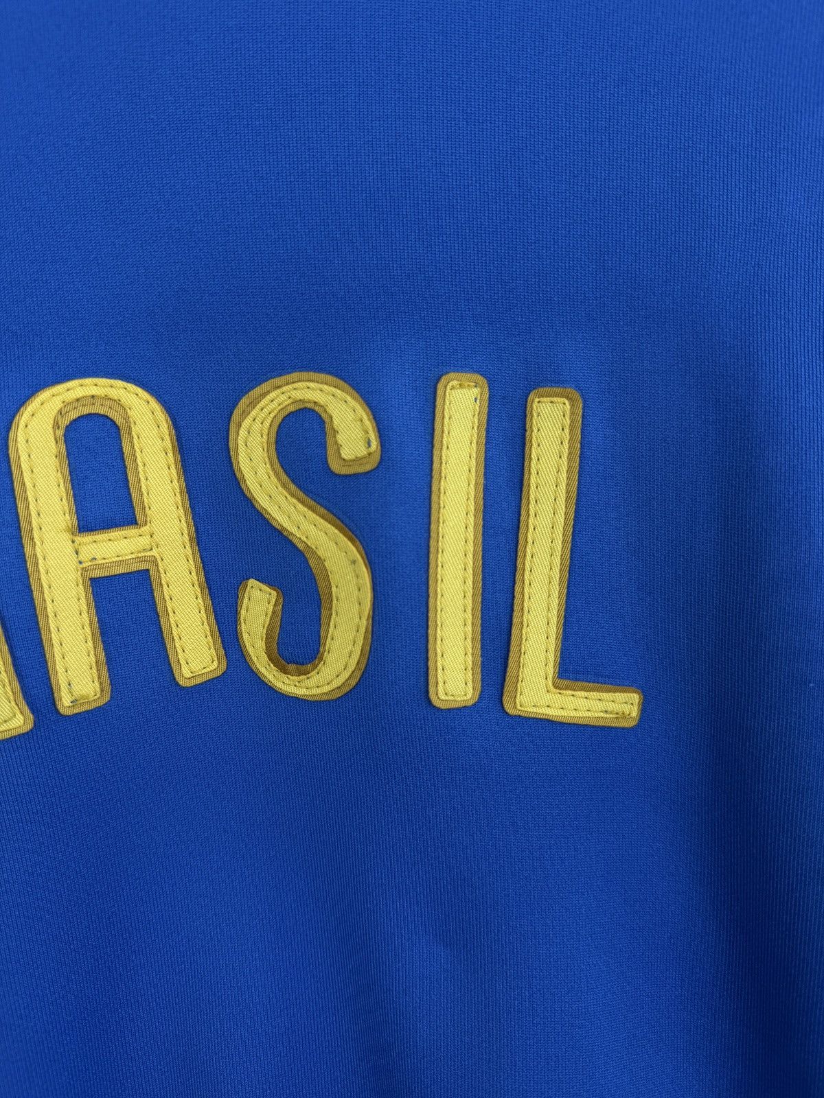 Nike 🇧🇷 Vintage 90s Nike Brazil Zip Hoodie Soccer Blokecore Y2K Size US S / EU 44-46 / 1 - 14 Thumbnail
