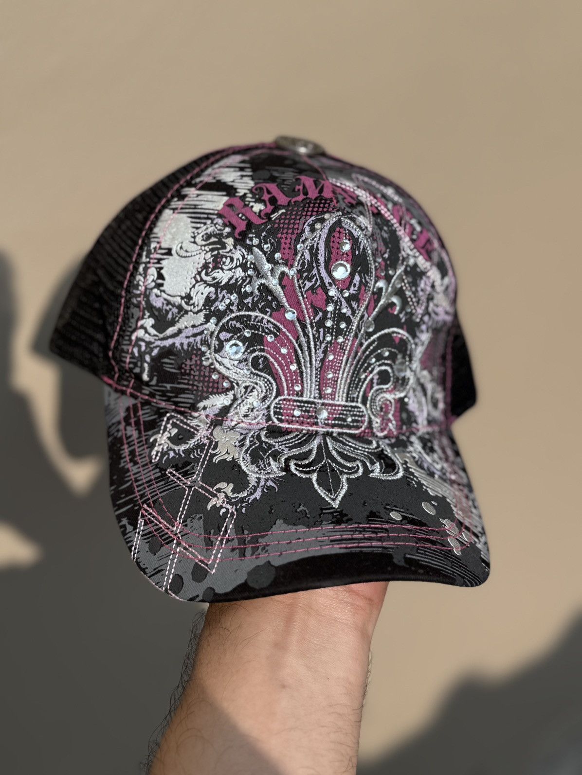 Vintage ⚜️Y2K Hat/Caps Vintage 2000s⚜️ Size ONE SIZE - 2 Thumbnail