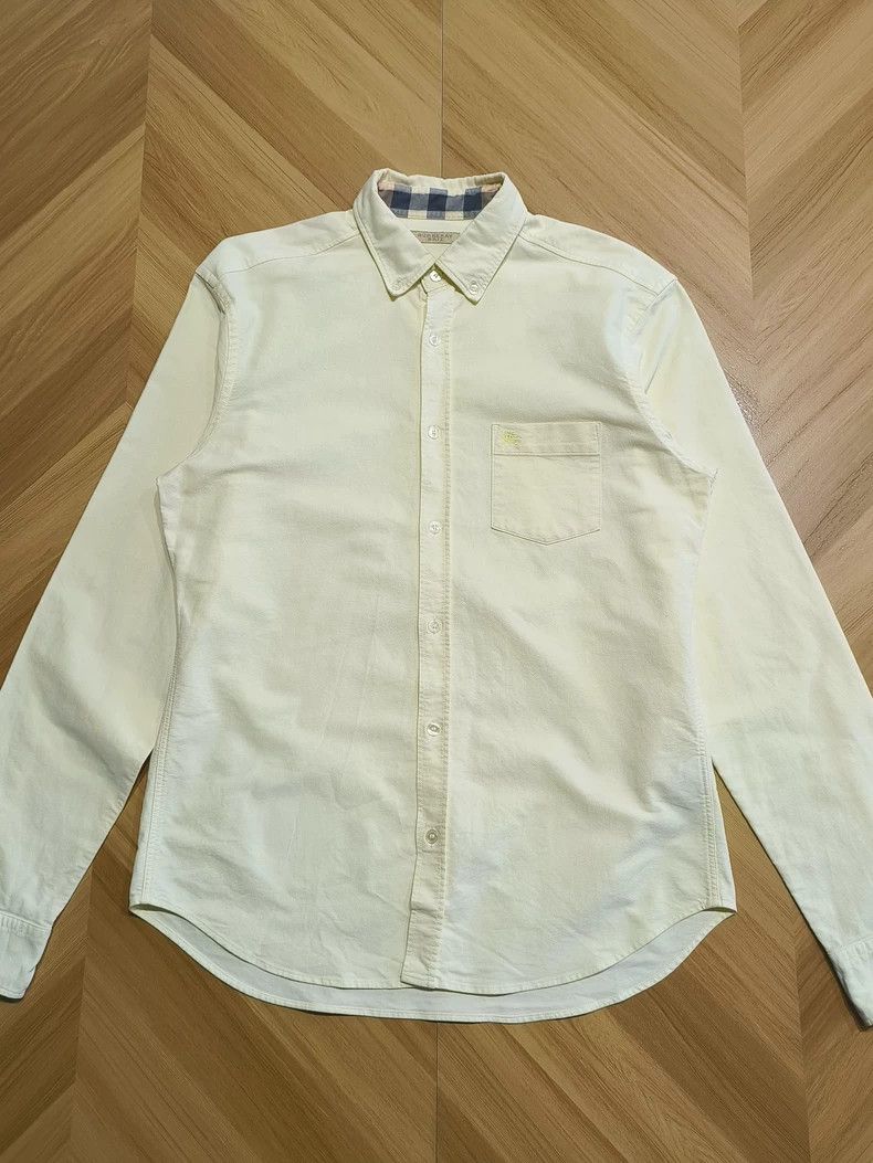 Burberry Burberry Beige War Horse Embroidered Shirt-yf Size US M / EU 48-50 / 2 - 1 Thumbnail