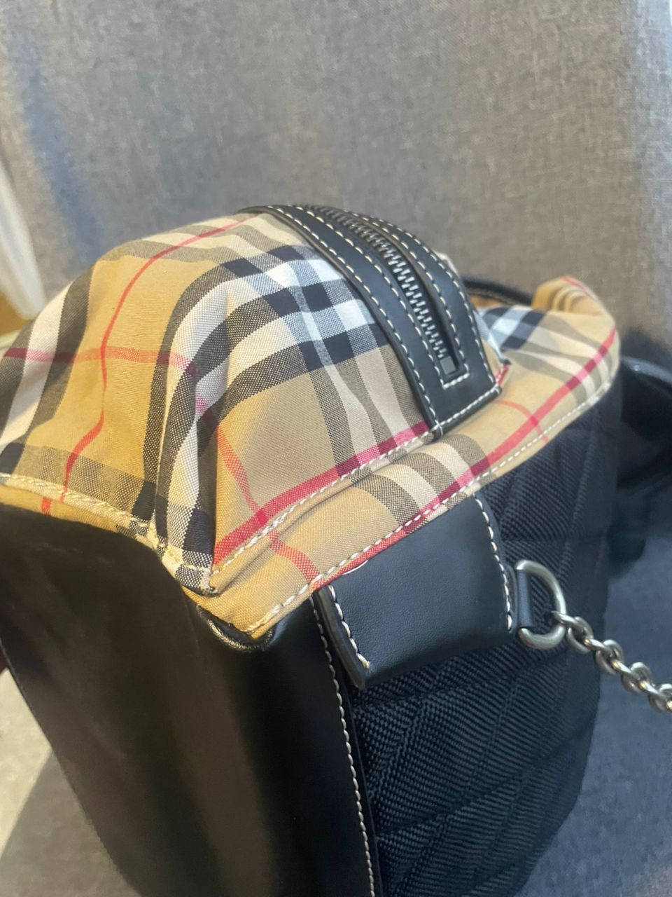 Burberry Authentic Burberry Nova Check Mini Backpack Size ONE SIZE - 12 Thumbnail