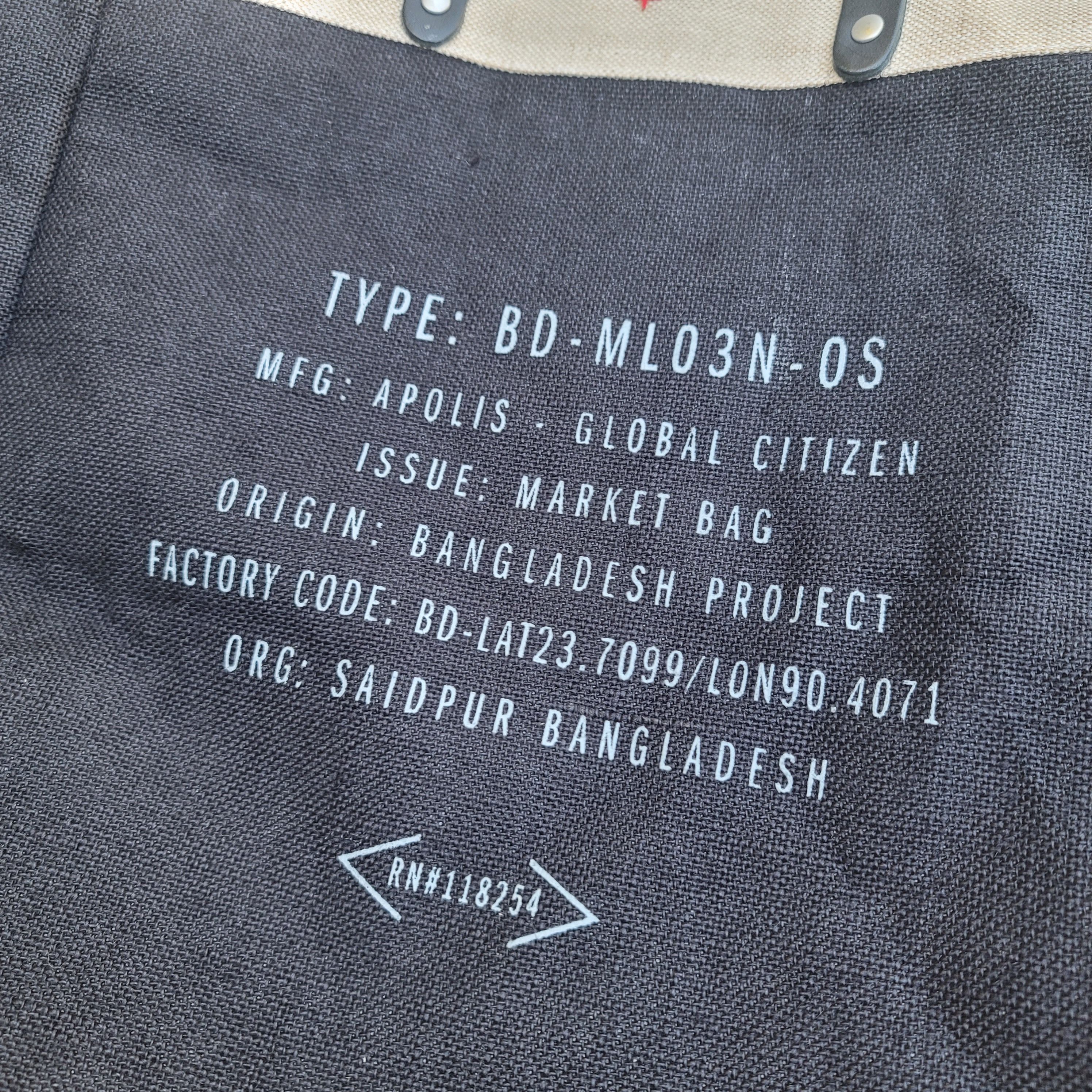 Apolis Apolis shopping tote bag Size ONE SIZE - 5 Thumbnail