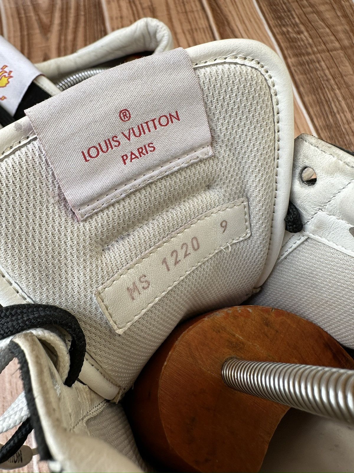 Louis Vuitton LV Ollie Black Plaid Monogram Sneakers Size US 10 / EU 43 - 19 Thumbnail