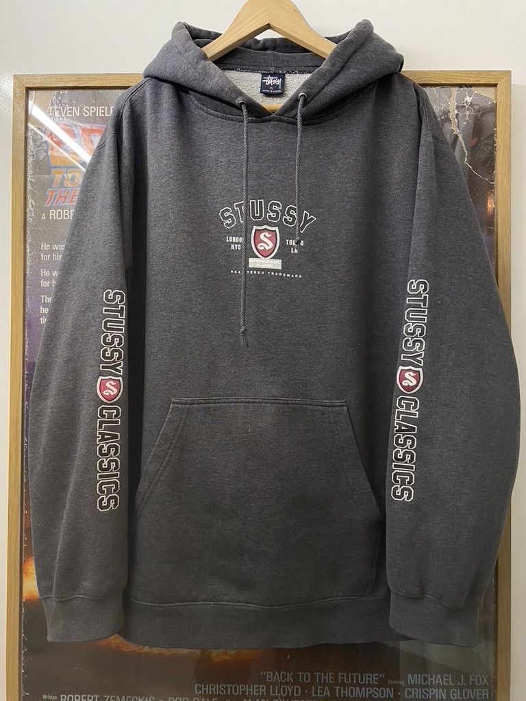 Stussy 90s Vintage Stussy International Classics Hoodie Size US XL / EU 56 / 4 - 1 Thumbnail