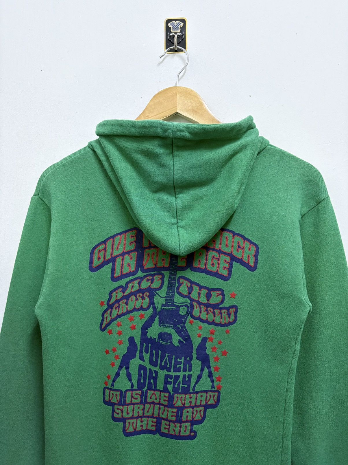Hysteric Glamour 2000’s Girls Nite Out - Power on Fly / HG Hoodie Zipper Size S / US 4 / IT 40 - 3 Thumbnail
