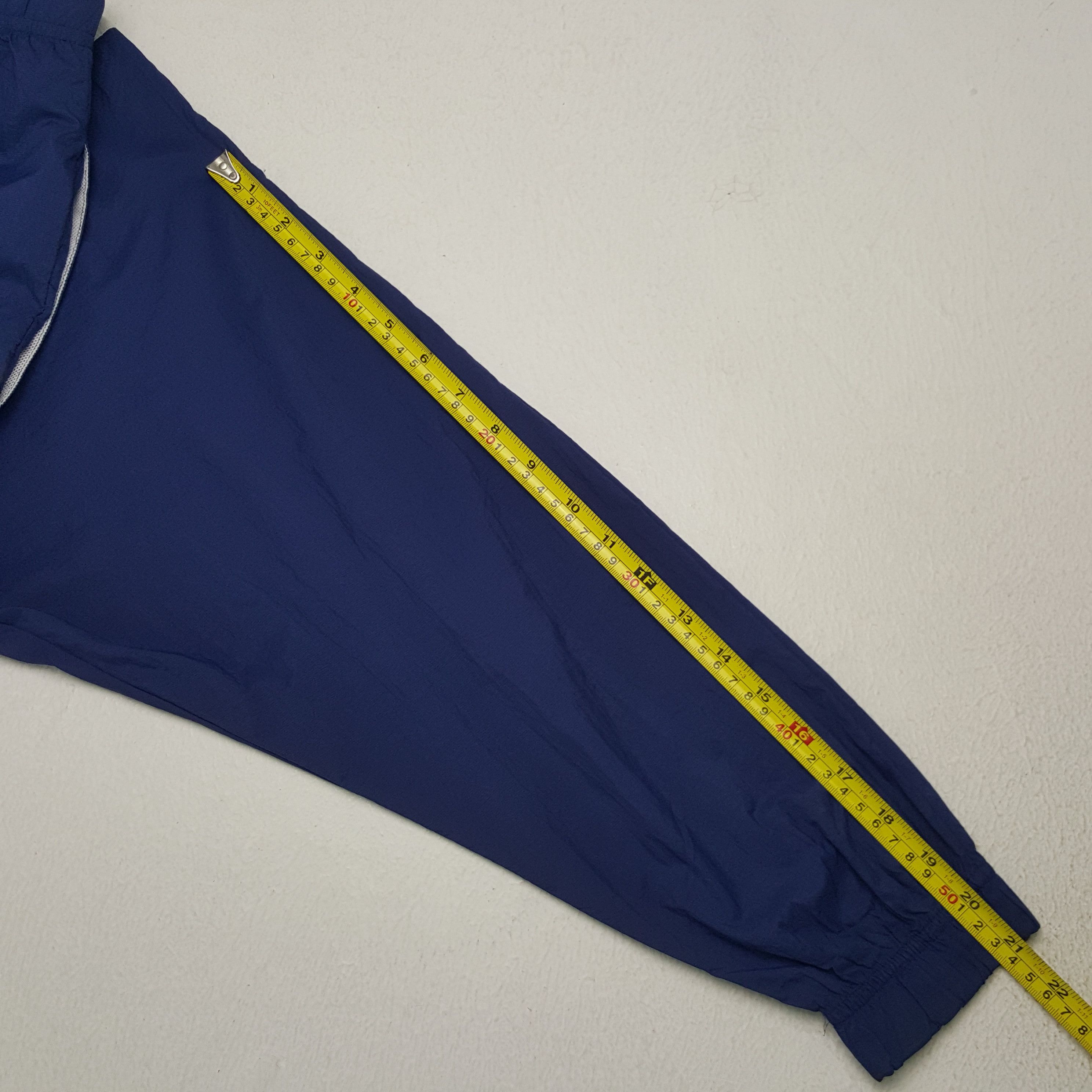 Nike × Vintage Vintage Nike Big Swoosh Mirror Zipper Windbreaker Jacket Size US XL / EU 56 / 4 - 6 Thumbnail