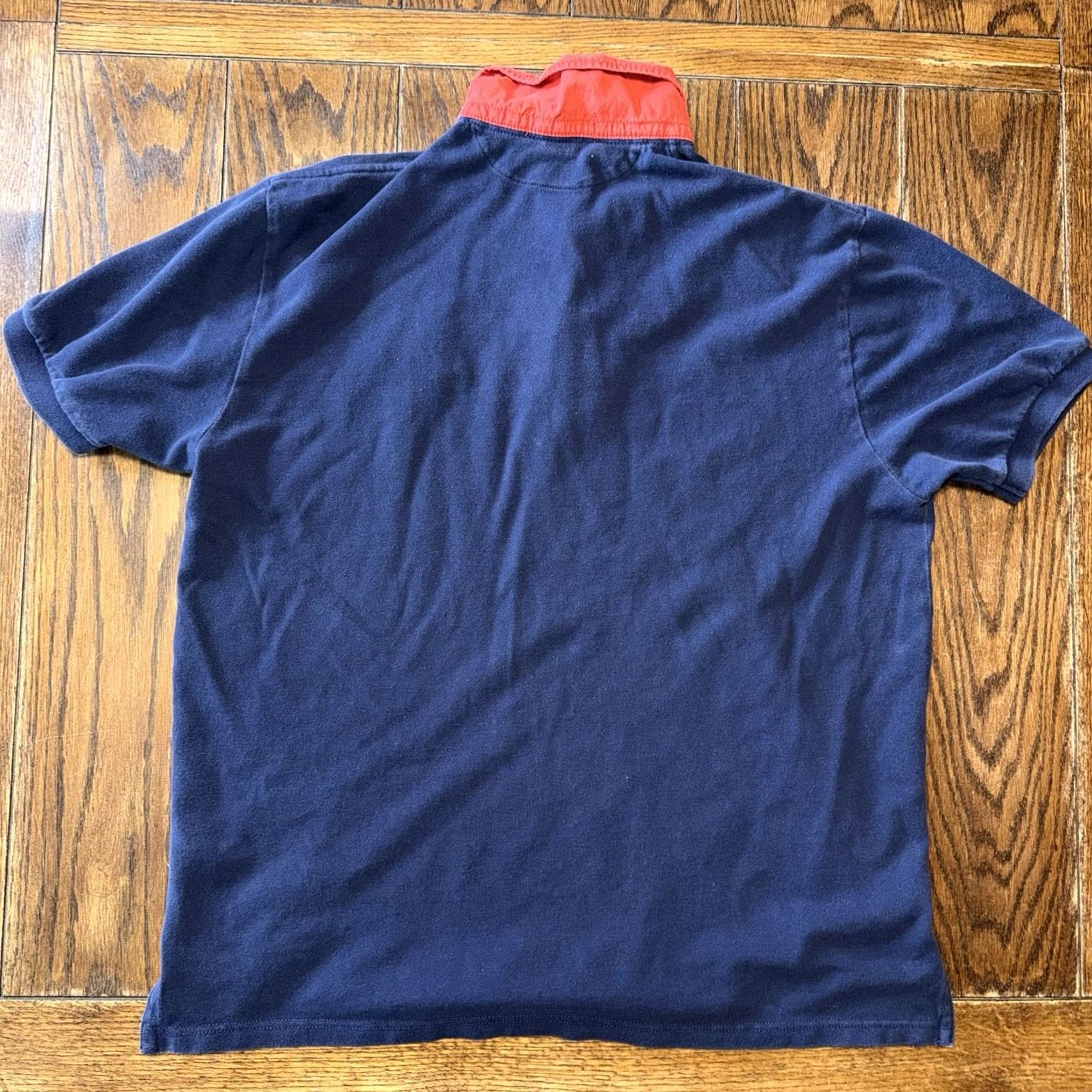 Polo Ralph Lauren VINTAGE Polo Ralph Lauren H.M.S. Polo Shirt Crown Flag 2000s Blue Men’s XL Y2K Polo shirt Mens XL Blue Crown Flag Polo Ralph Lauren Shirt Size US XL / EU 56 / 4 - 4 Thumbnail
