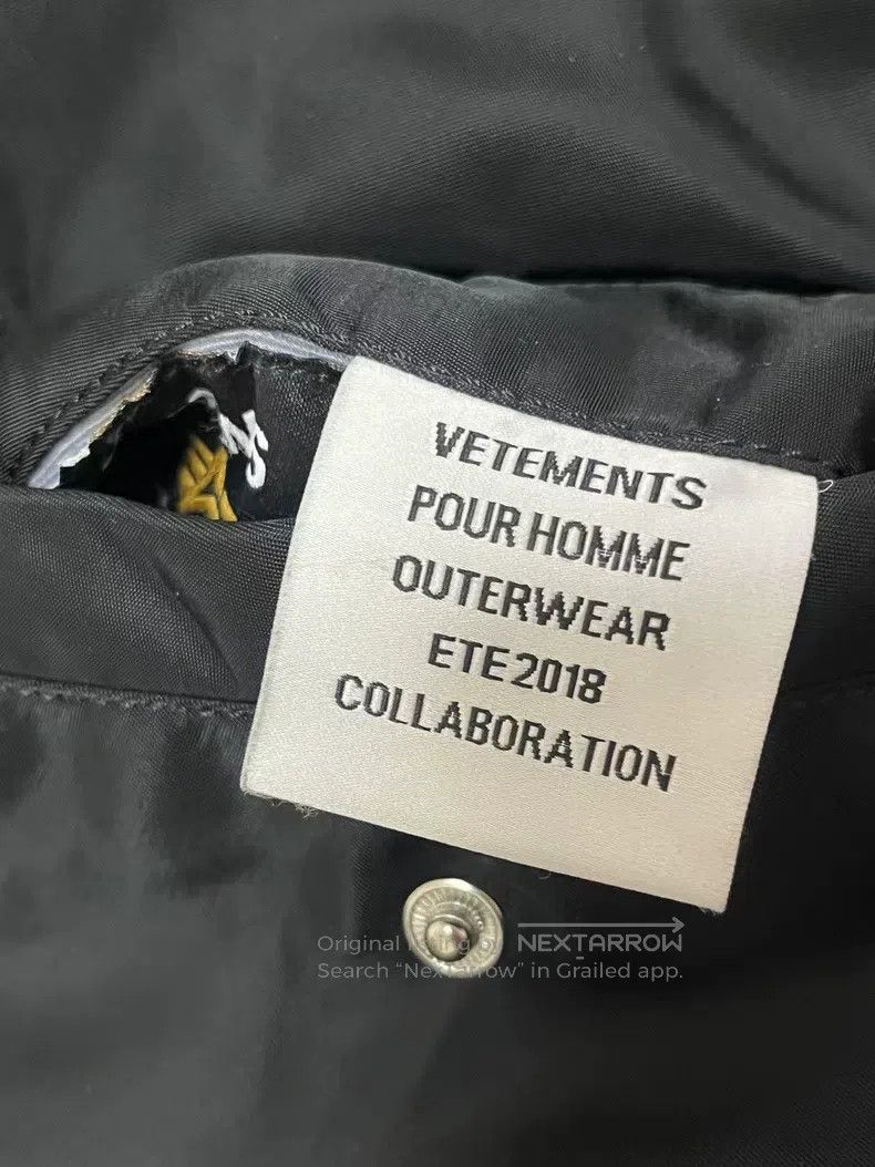 Vetements VETEMENTS Hooded Cotton Jacket, Black and Beige Color Two Size US S / EU 44-46 / 1 - 4 Thumbnail