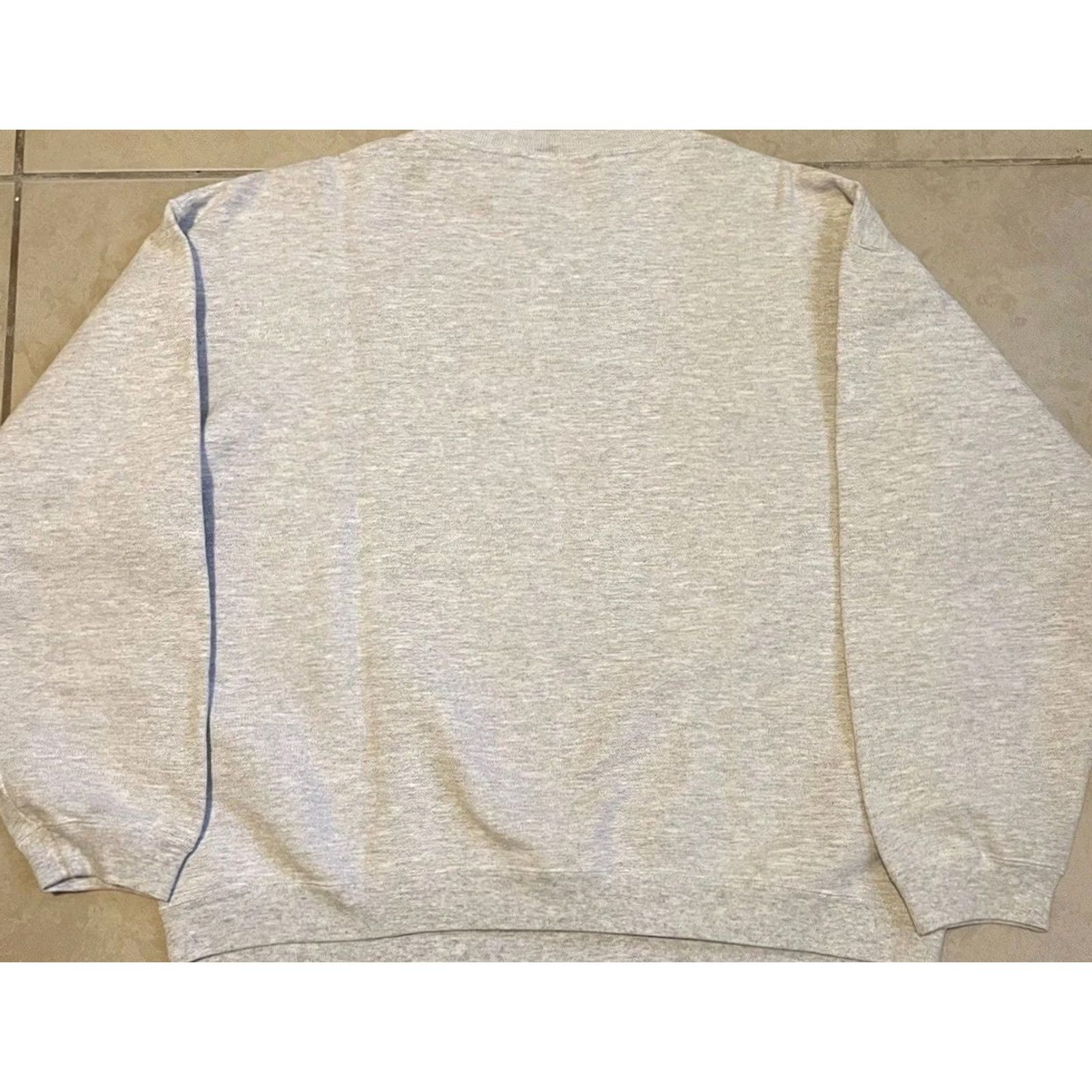 Vintage VINTAGE Northwestern University Rose Bowl Faded Sweatshirt College 2XL Gray Mens Hoodie Pullover 90s University Sports USA Size US XXL / EU 58 / 5 - 5 Thumbnail
