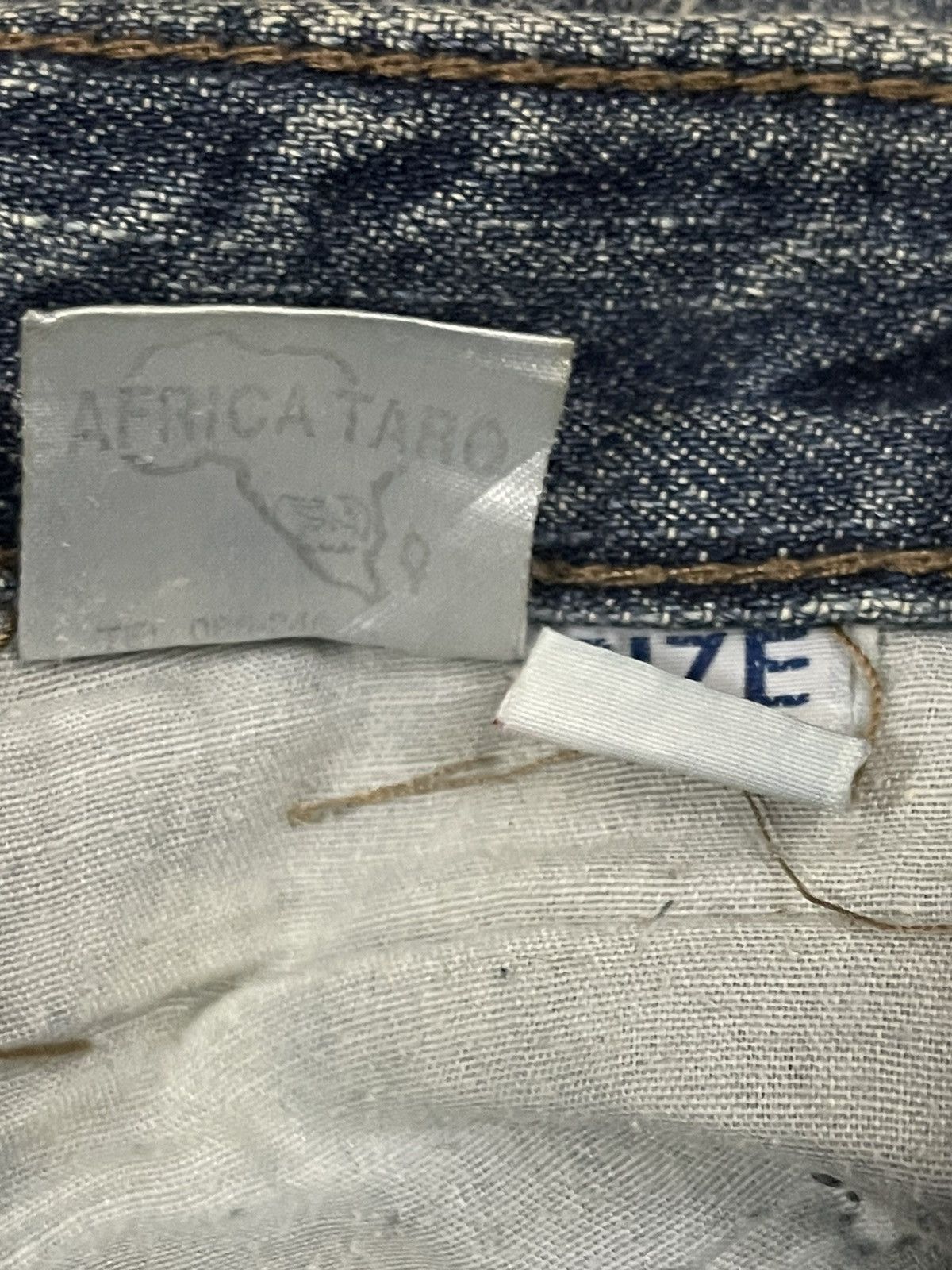 14th Addiction Vintage Japanese Brand Mud Wash Style Loose Jeans Size US 30 / EU 46 - 8 Thumbnail