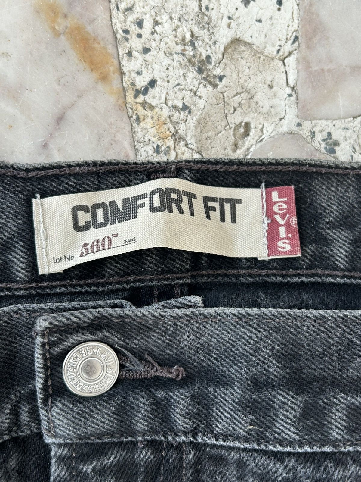 Levi's Levis 560 W46 Superblack Denim Jeans Size US 44 / EU 60 - 7 Thumbnail