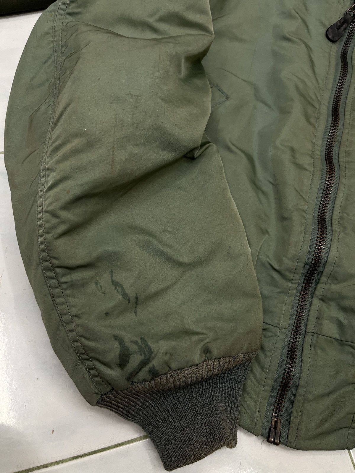 Alpha Industries 🔥🔥🔥STEALS VTG ALPHA INDUSTRIES BOMBER JACKET Size US M / EU 48-50 / 2 - 11 Thumbnail