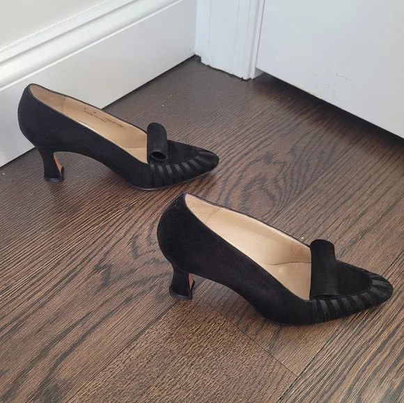 Bally Juliette Suede Pump Size US 5 / IT 35 - 5 Thumbnail