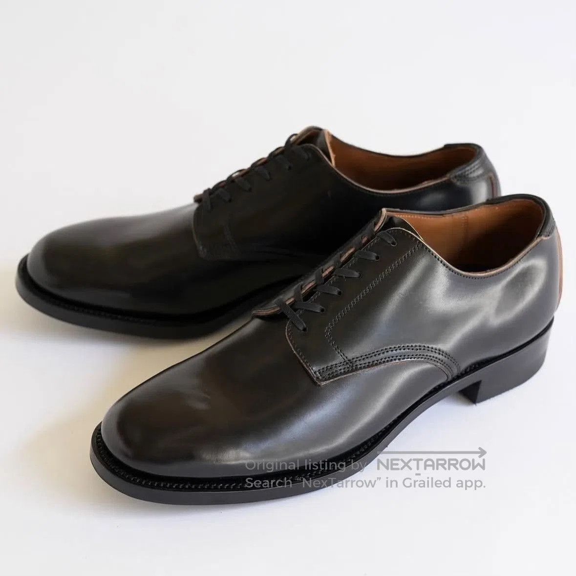 Clinch Boots CLINCH Service Shoes Horsebutt Black. Size US 7.5 / EU 40-41 - 3 Thumbnail