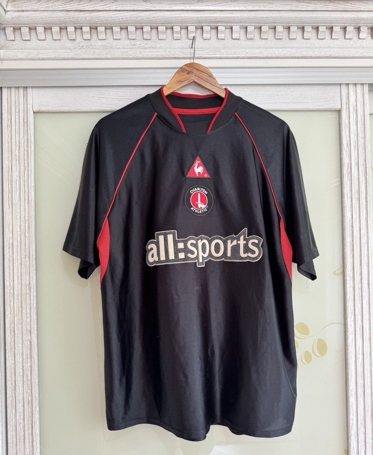 Le Coq Sportif Vintage Charlton Athletic 2002-2003 Away Soccer Jersey Kit Size US L / EU 52-54 / 3 - 1 Thumbnail