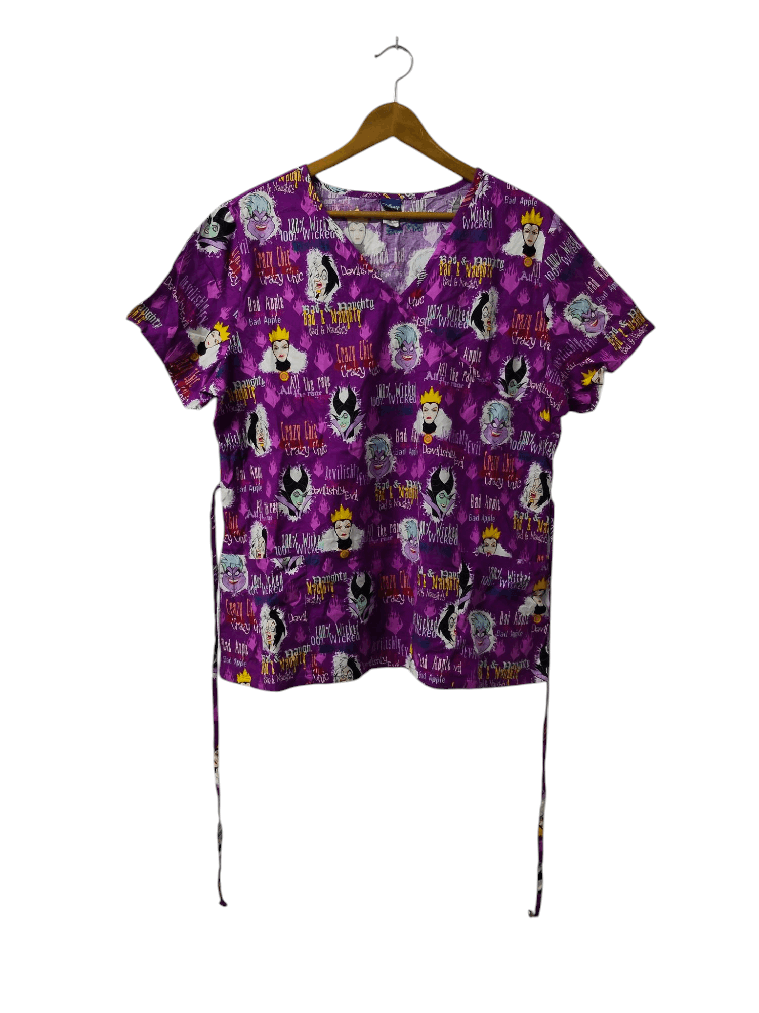 Disney × Vintage vintage disney scrub top fullprint shirt Size XL / US 12-14 / IT 48-50 - 1 Thumbnail