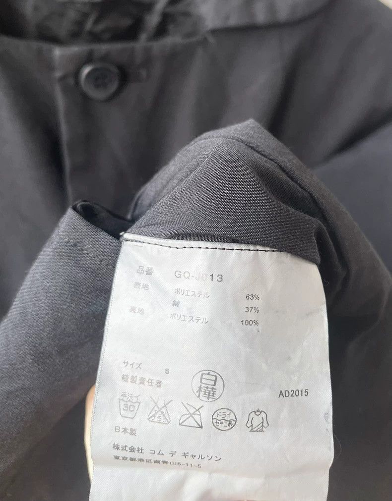Comme des Garcons Comme Des Garcons Crew Neck, Five-Piece Sleeve, Black Patc Size S / US 4 / IT 40 - 8 Thumbnail