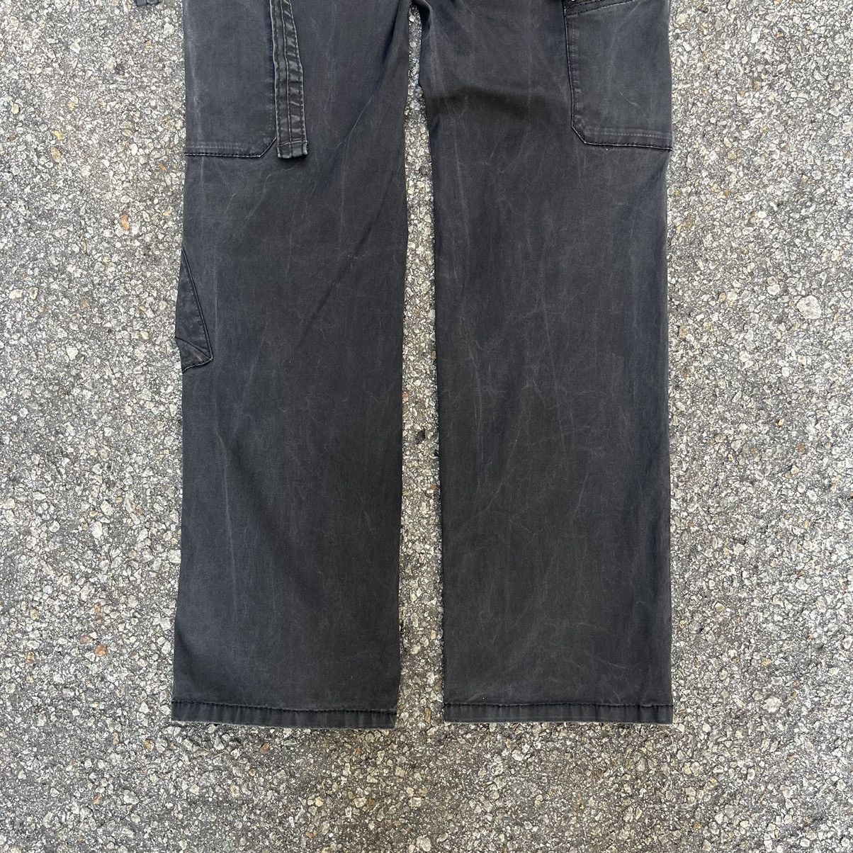 If Six Was Nine Cargo Faded Black Bondage Pants Buona Giornata Size US 29 - 9 Thumbnail