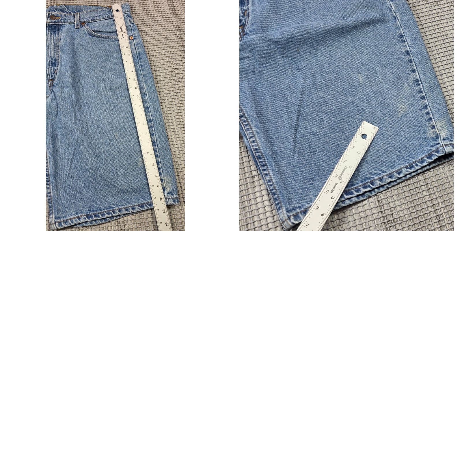 Levi's VTG Levi's 550 Relaxed Fit Denim Bermuda Shorts Mens 38 Blue OrangeTab Vintage Casual Pockets 11in Inseam Size US 38 / EU 54 - 9 Thumbnail
