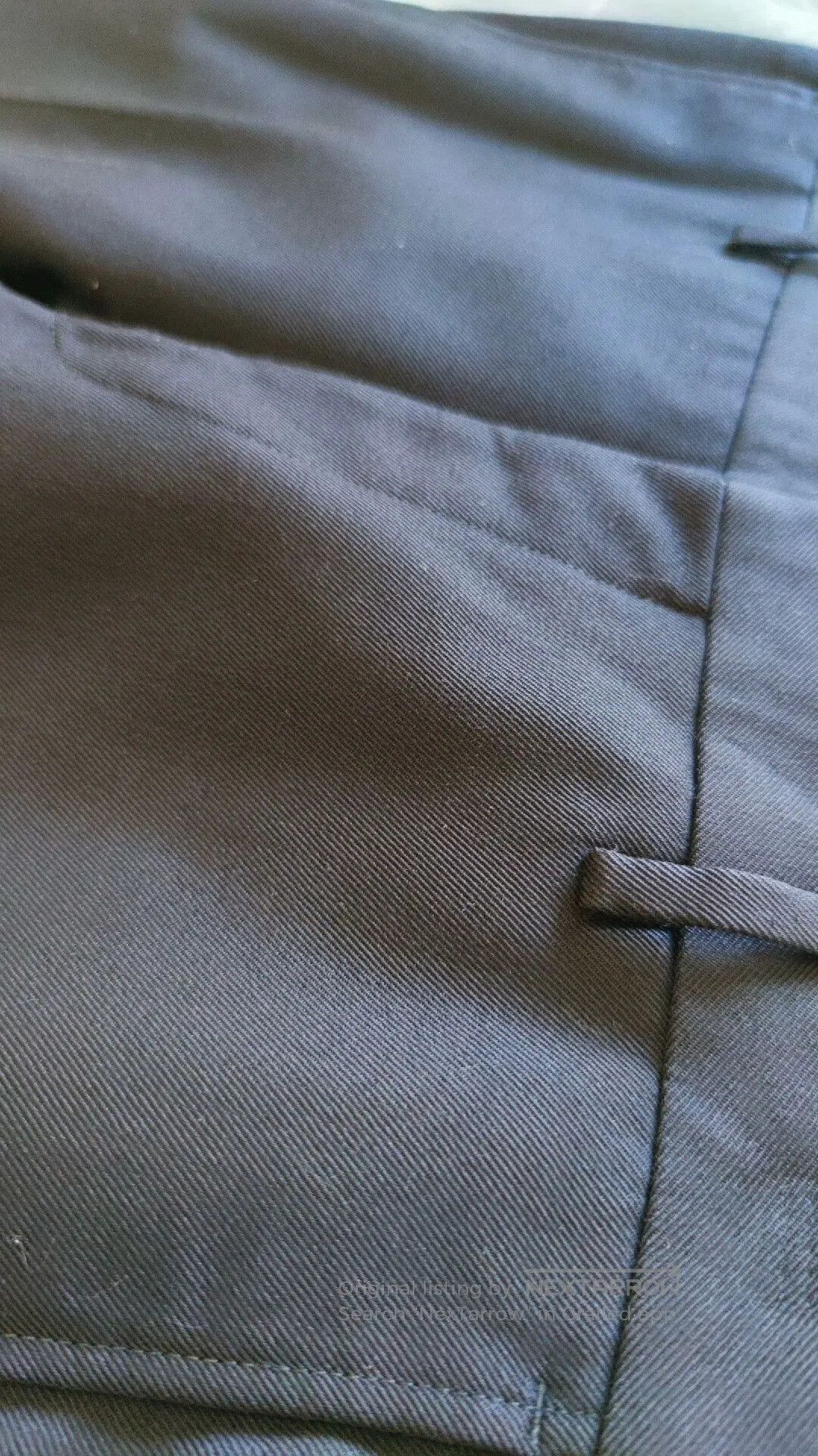 Dries Van Noten Dries Van Noten Men's Dark Blue Trousers. Size US 30 / EU 46 - 4 Thumbnail