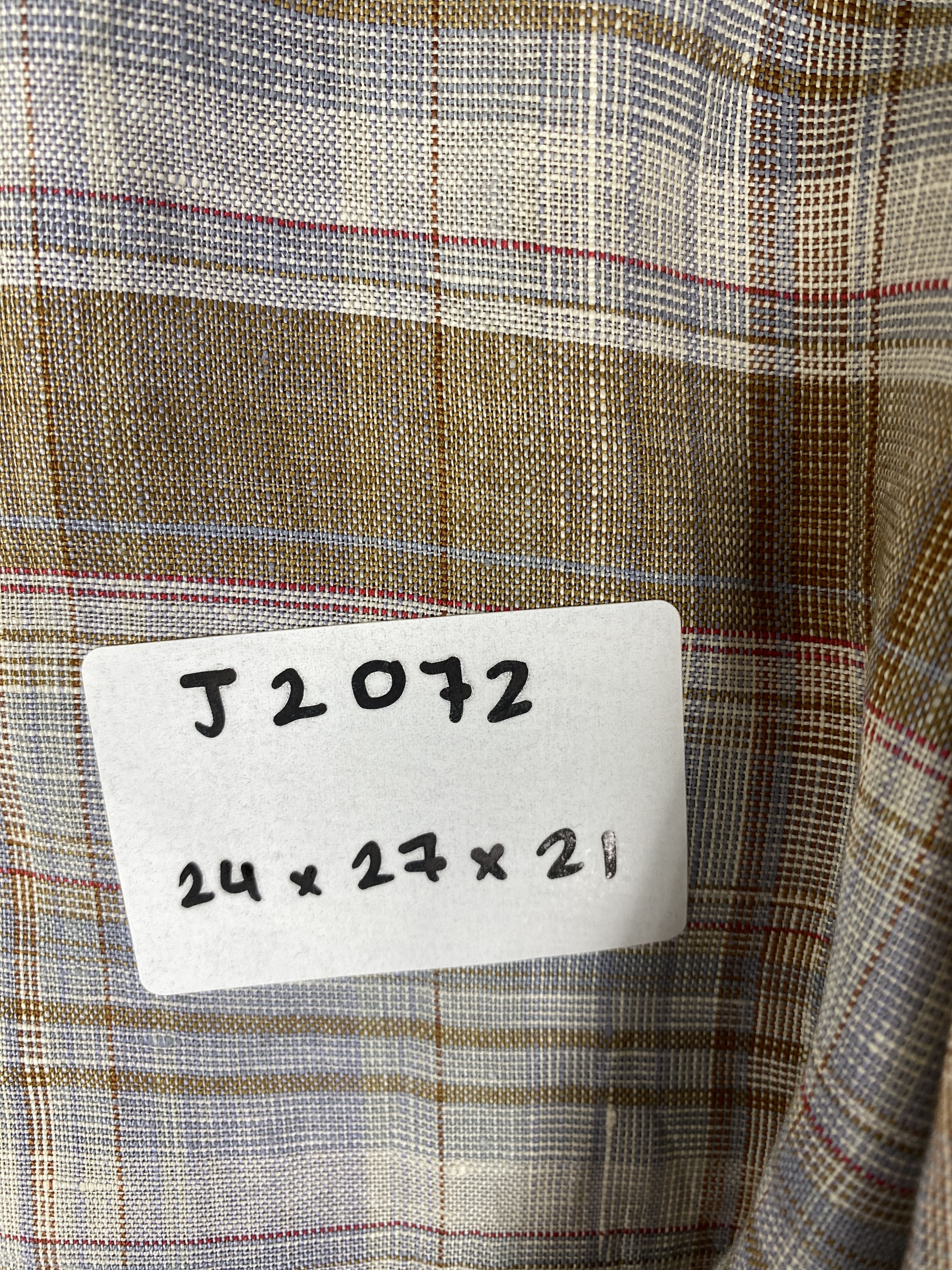 Japanese Brand × Vintage Vintage Henri-Luc Chapuis Checked 90s Design Flannel Jacket Size US M / EU 48-50 / 2 - 11 Thumbnail