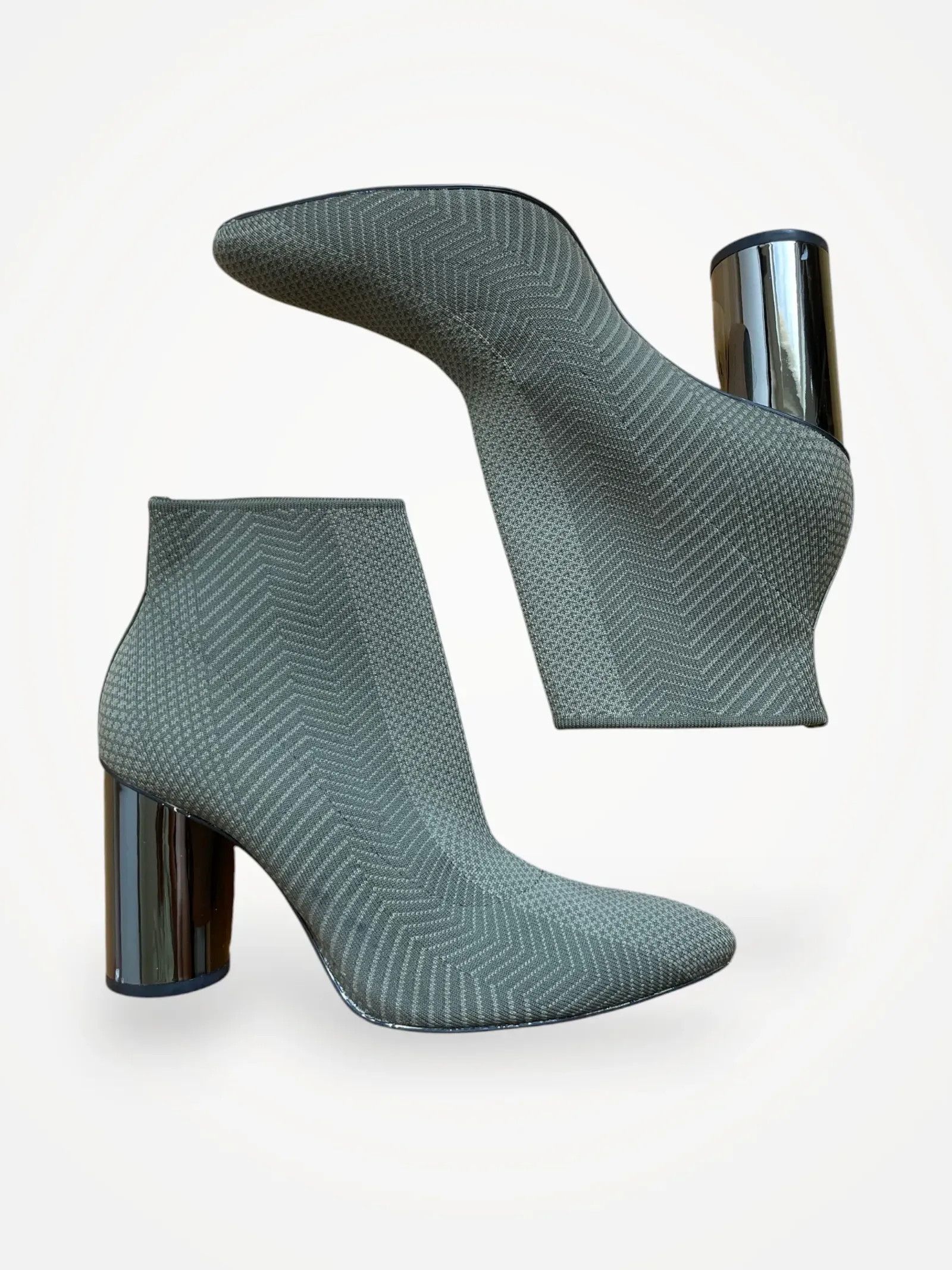 Zara Zara Green strech sock Boots Size US 9 / IT 39 - 1 Thumbnail