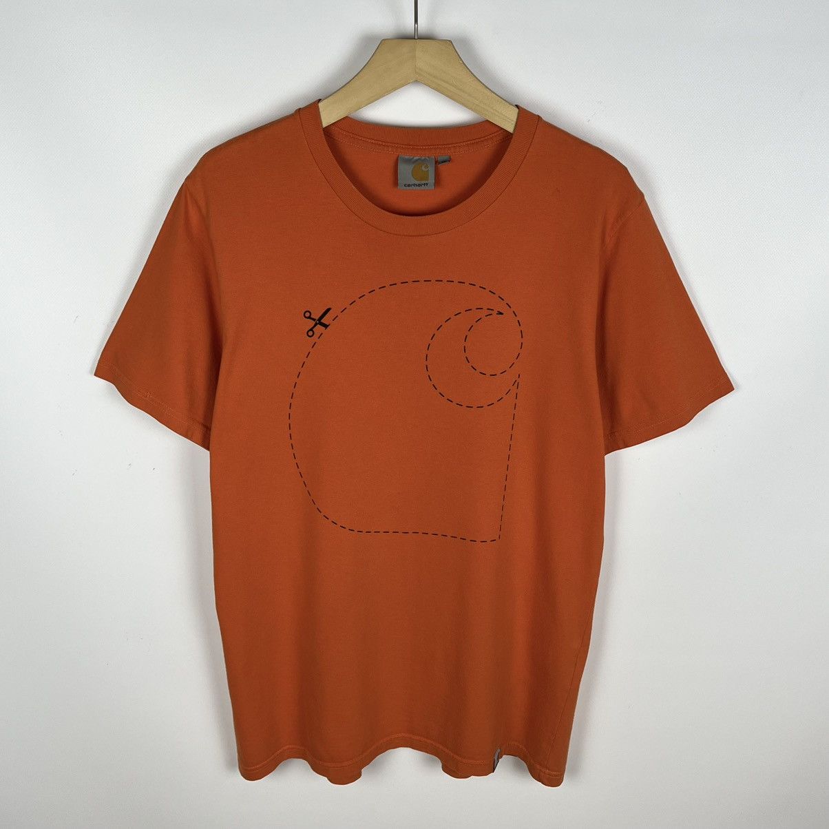 Carhartt Vintage Carhartt scissors big logo tee 90’s Size US M / EU 48-50 / 2 - 1 Thumbnail