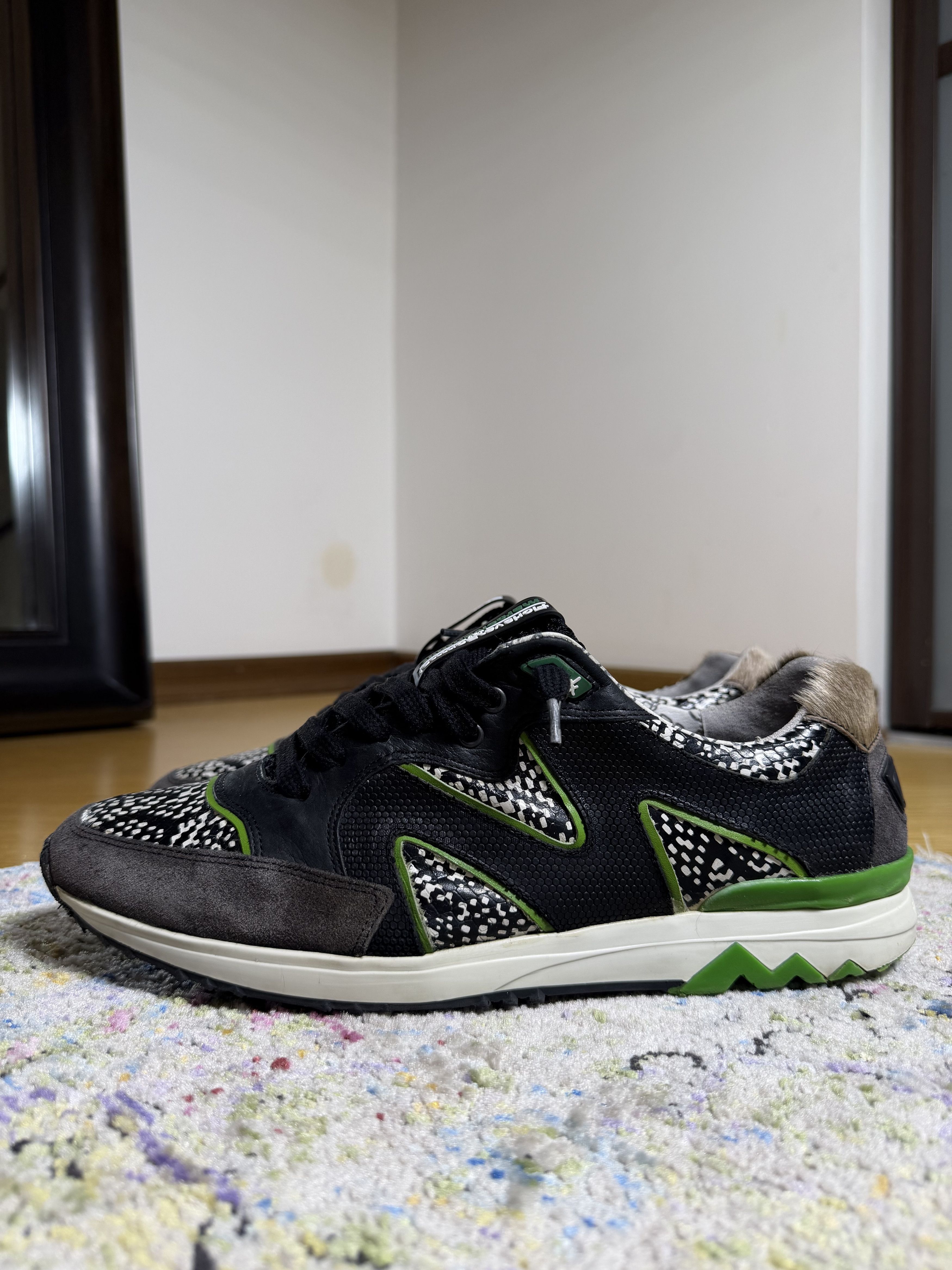 Floris van Bommel Floris van Bommel for Marcel Vanthilt Pony Hair Sneakers Size US 10 / EU 43 - 1 Thumbnail