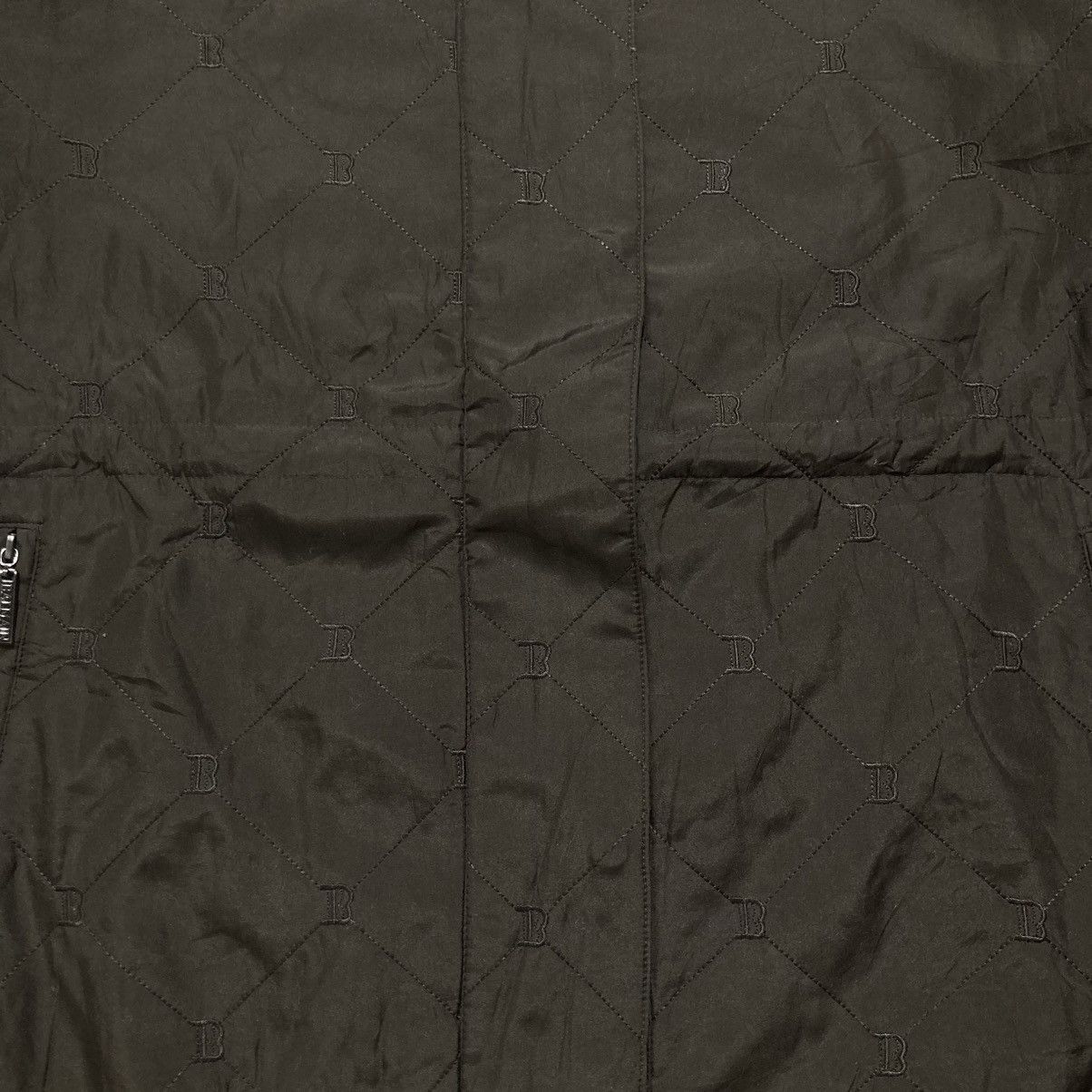 Balmain Balmain Paris Monogram Quilted Jacket Dark Brown Luxury Size US XXL / EU 58 / 5 - 13 Thumbnail