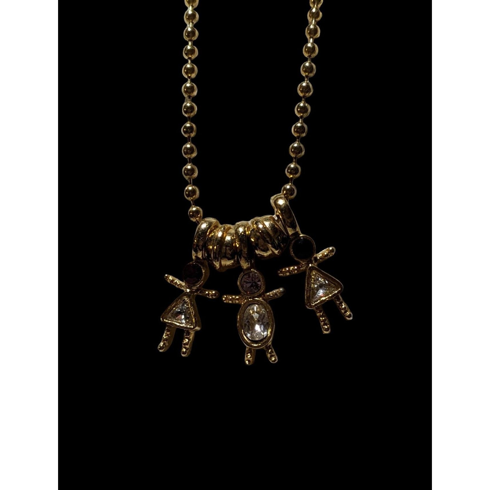 Other Gold Birthstone Kid Figural Charm Necklace Size ONE SIZE - 5 Thumbnail