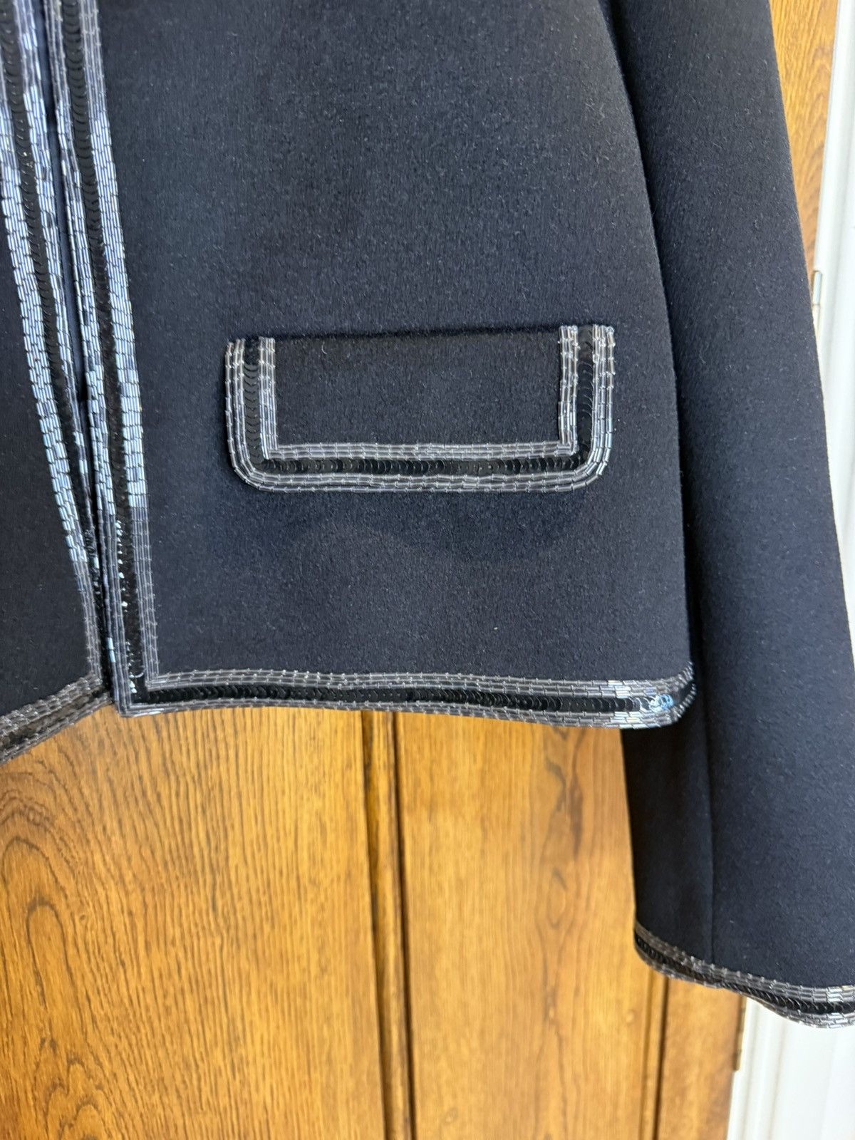 Celine × Hedi Slimane $6.1k 🤑 FW23 Celine Embroidered bow tie cardigan jacket Hedi Size US S / EU 44-46 / 1 - 15 Thumbnail